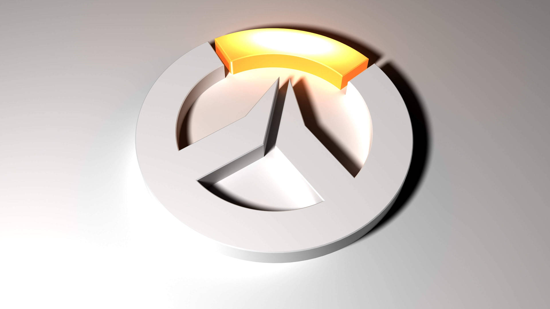 Overwatch 3d Gaming Logo Background