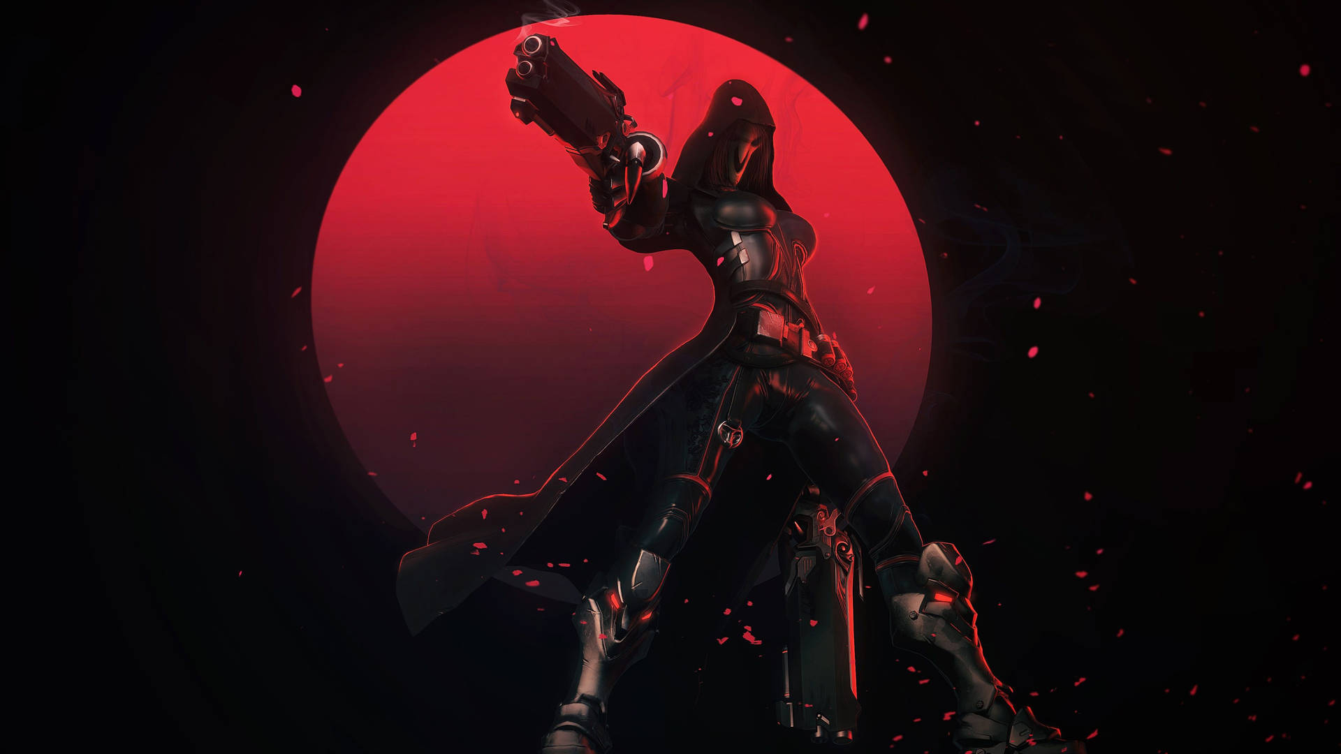 Overwatch 4k Reaper In Blood Moon