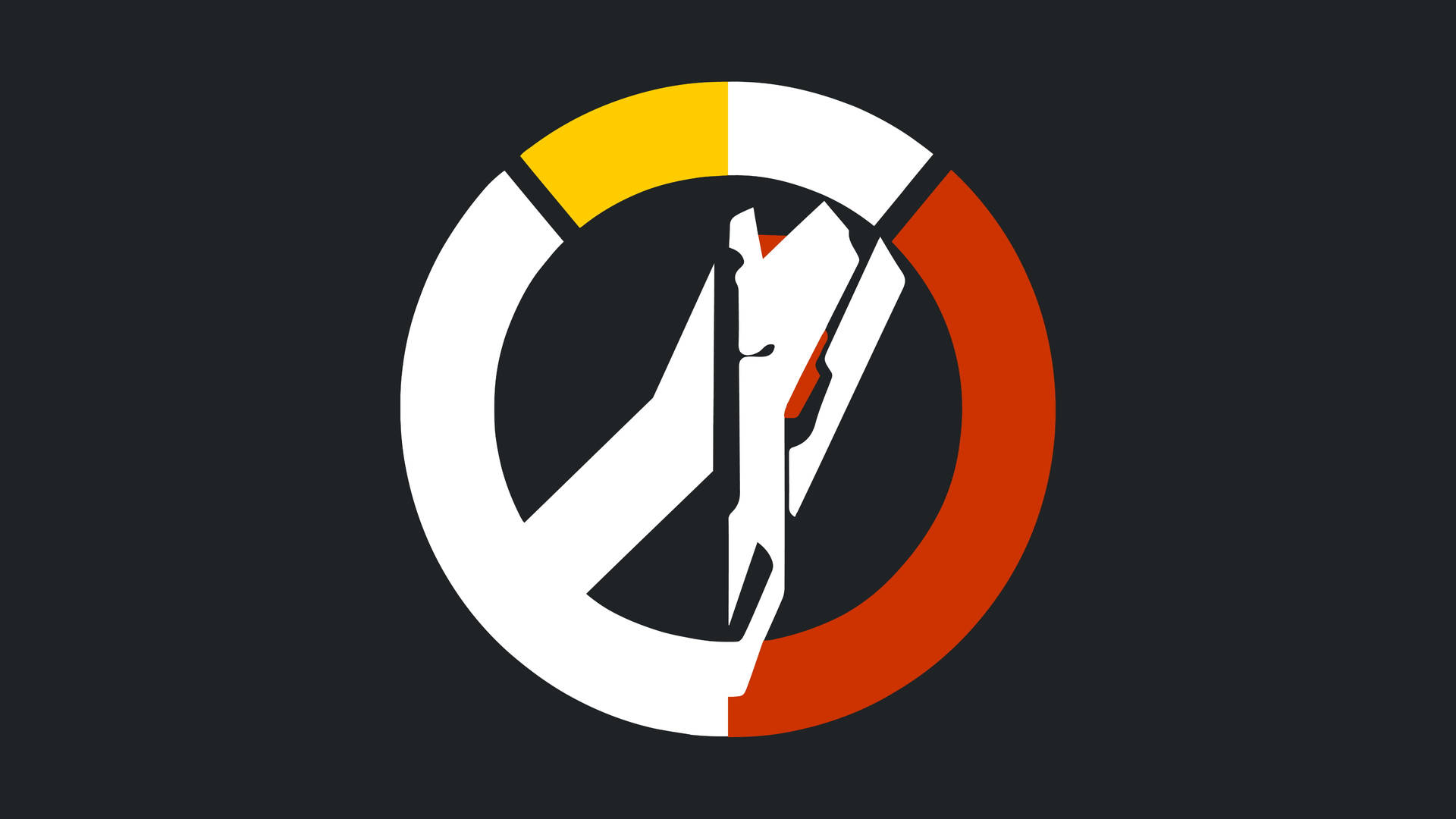 Overwatch Blackwatch Gaming Logo Background