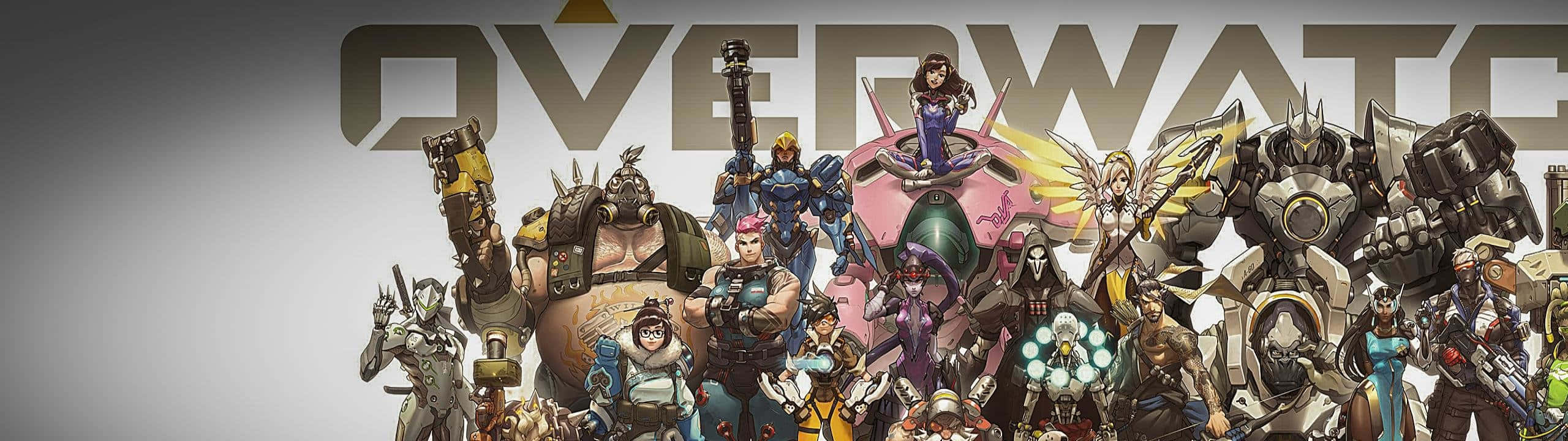 Overwatch Characters Dual Background