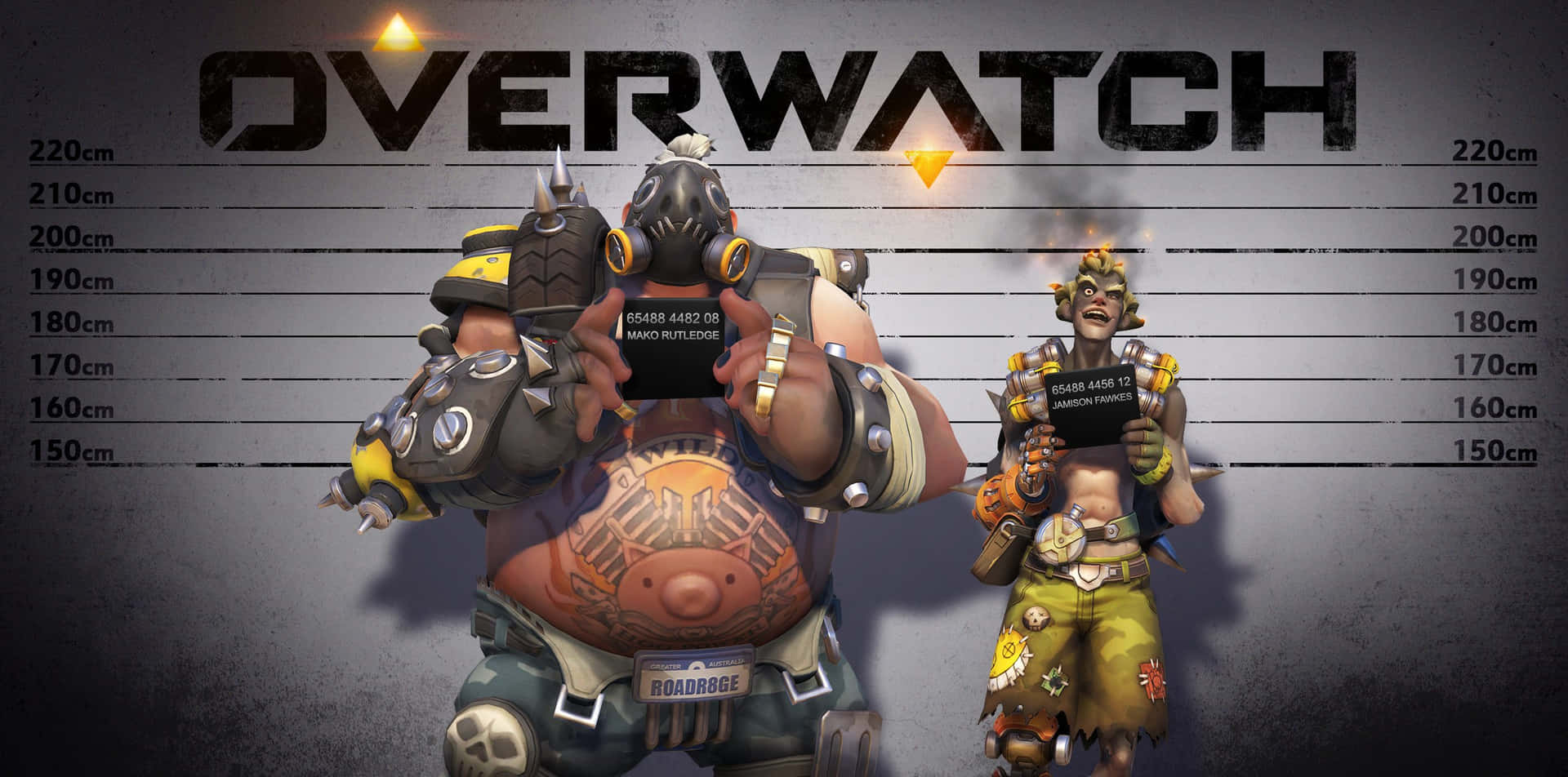 Overwatch Duo Dual Background