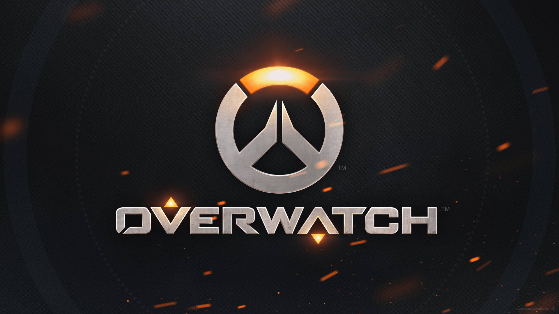 Overwatch Gamer Logo Background