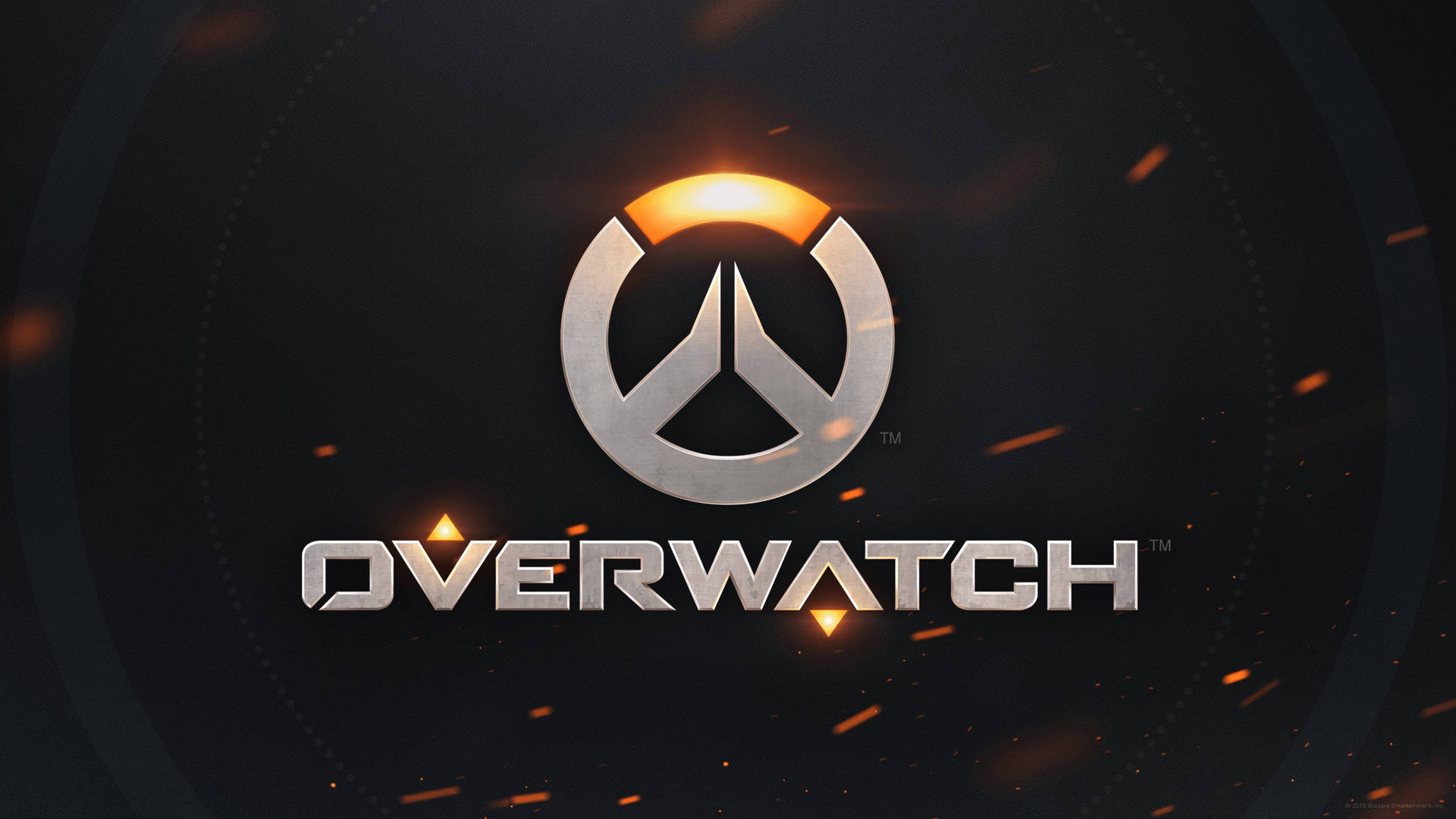Overwatch Gaming Logo Background