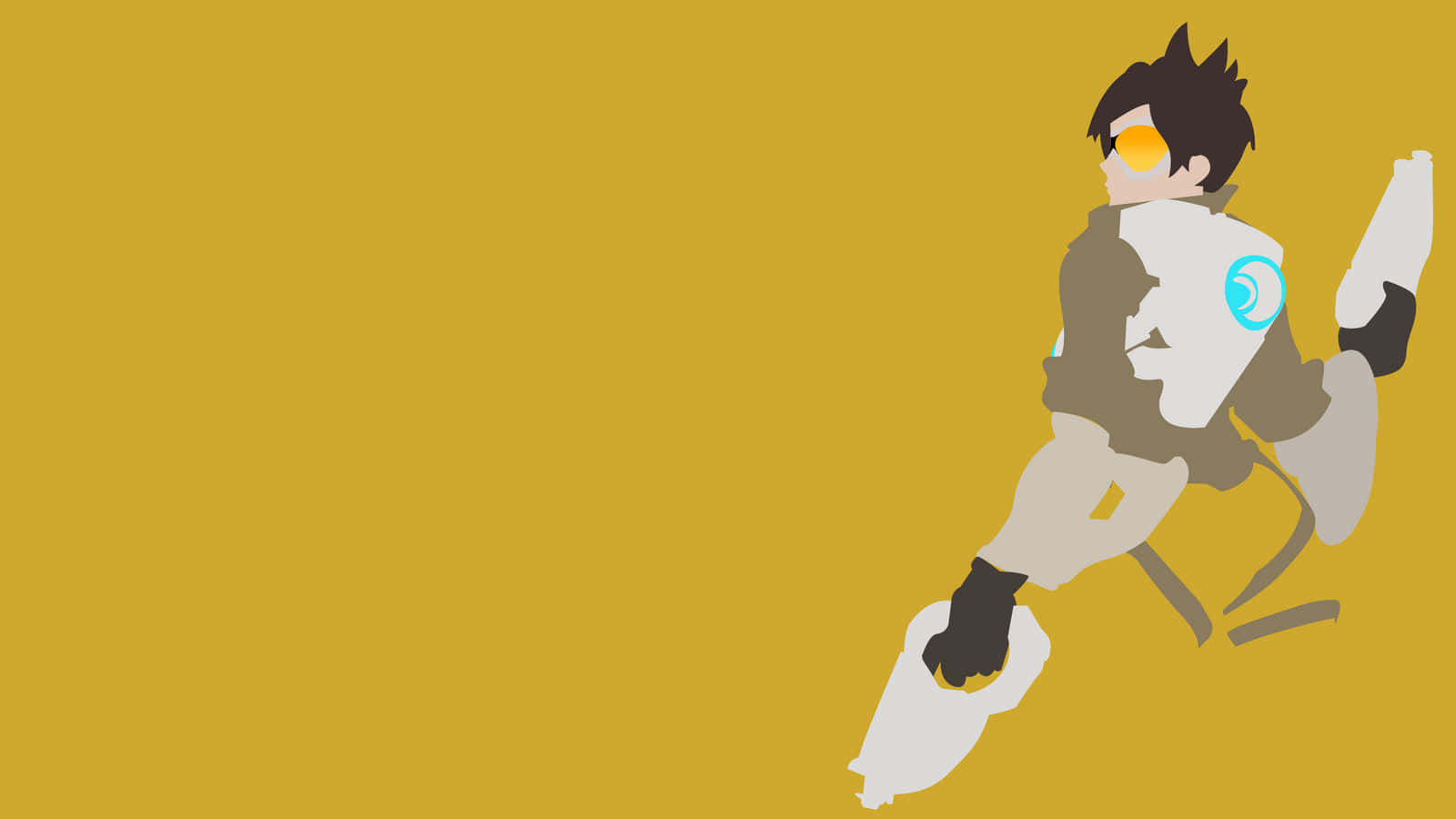 Overwatch Logo Minimalist Background
