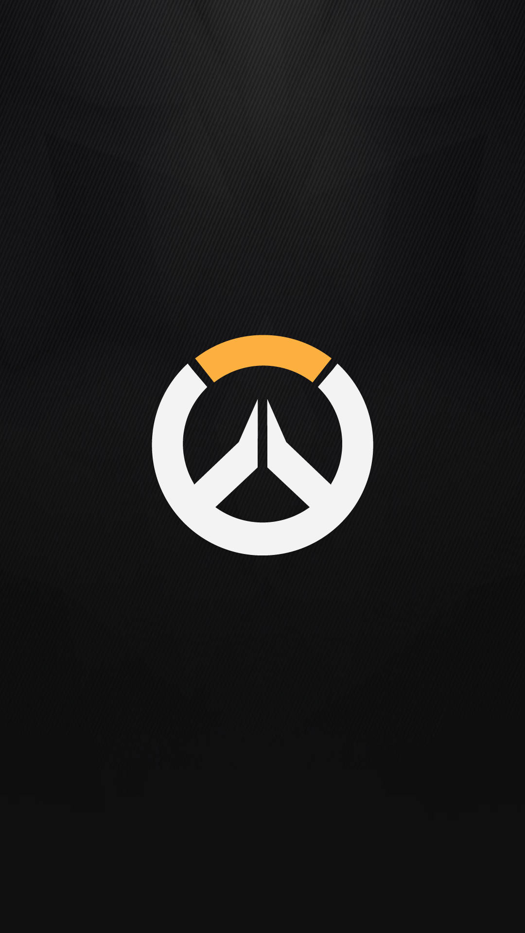 Overwatch Phone Black Background Logo Background