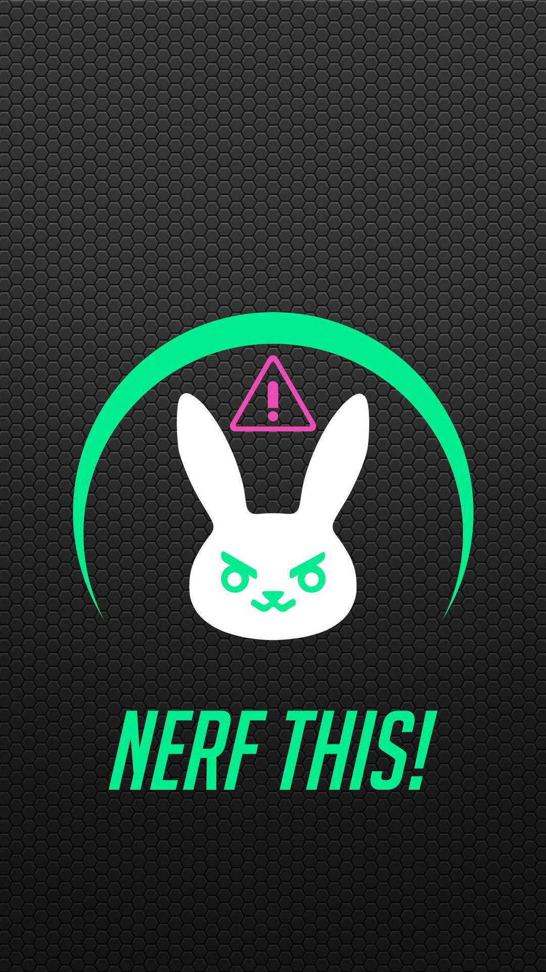 Overwatch Phone Hexagon Nerf This Background