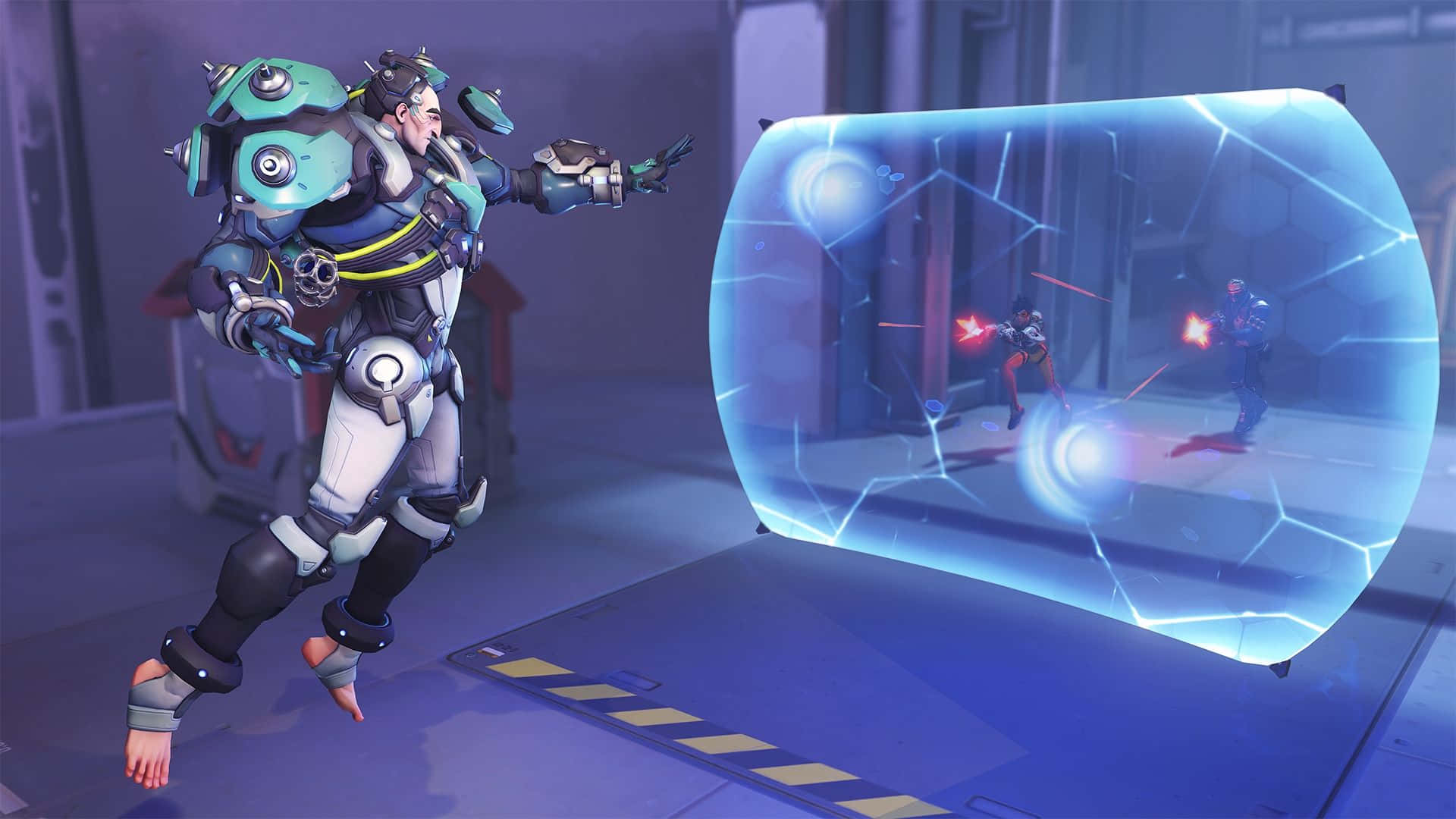 Overwatch Sigma Barrier Deployment Background