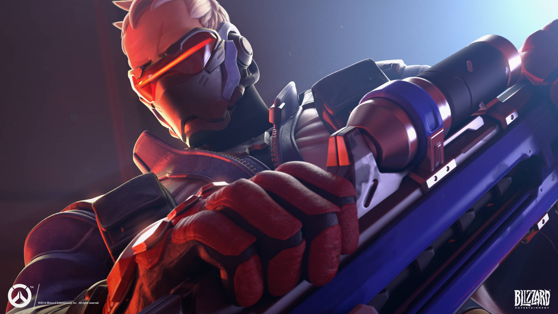 Overwatch Soldier: 76 Hd Background