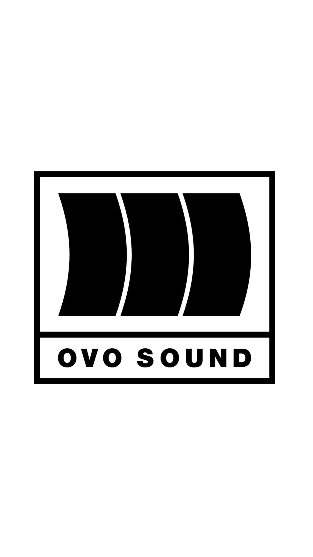 Ovo Sound Logo On A White Background Background