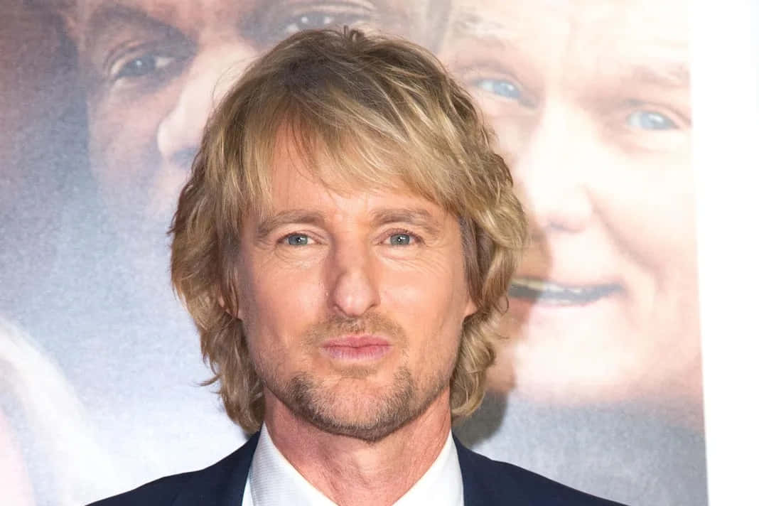 Owen Wilson Being His Comedic And Unforgettable Self. Background