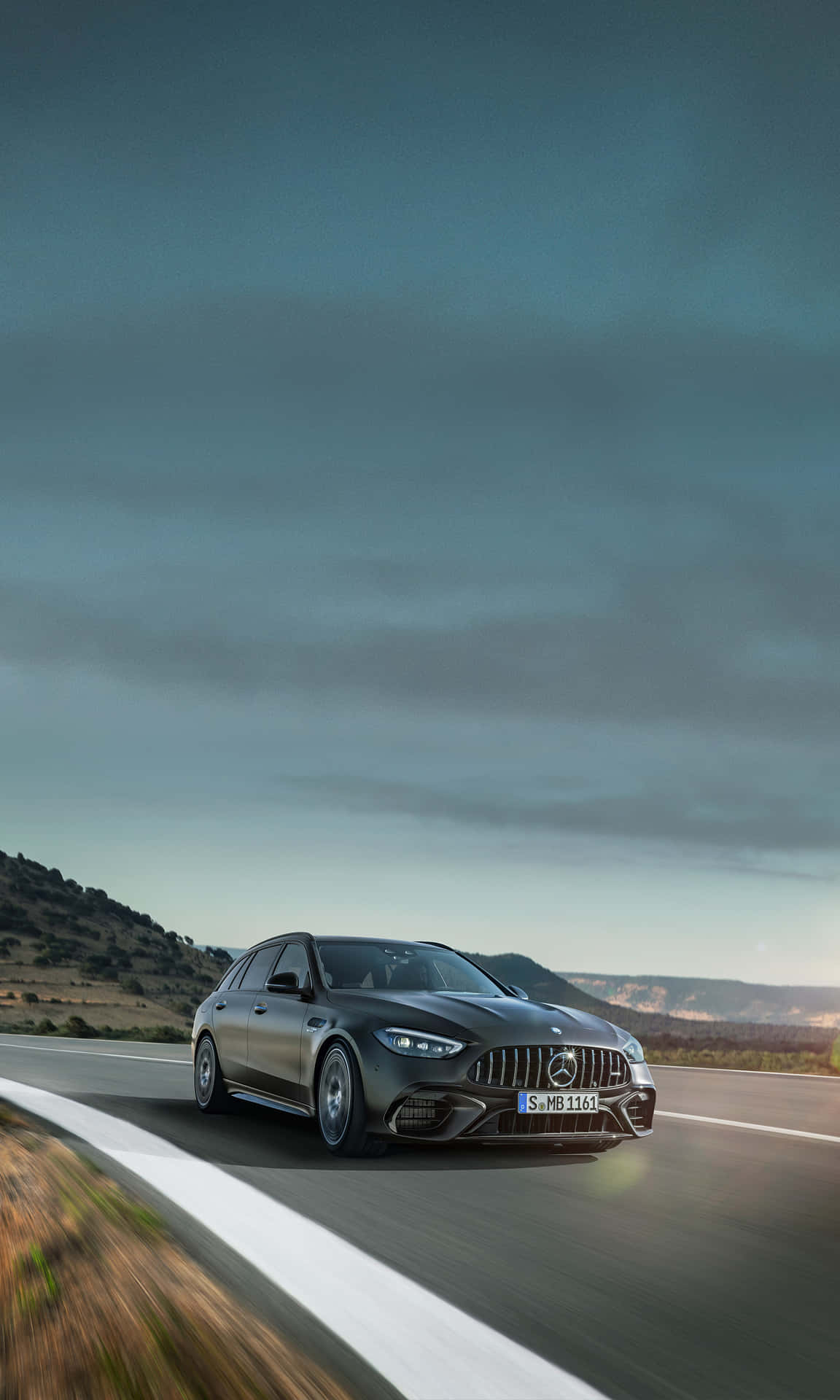 Own Every Moment With Mercedes-benz Phone Background
