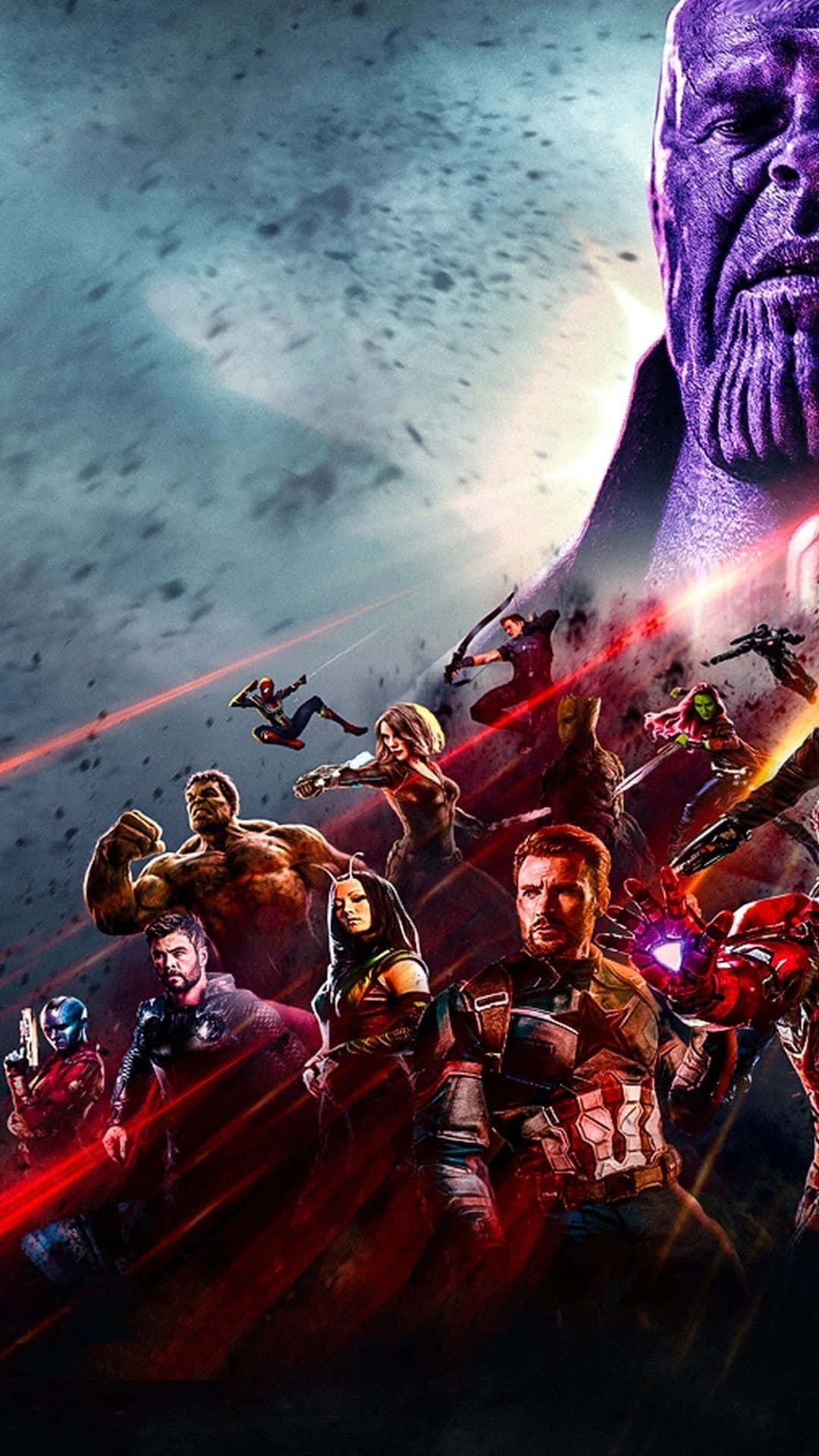 Own The Power Of Avengers Endgame On The Latest Iphone Background