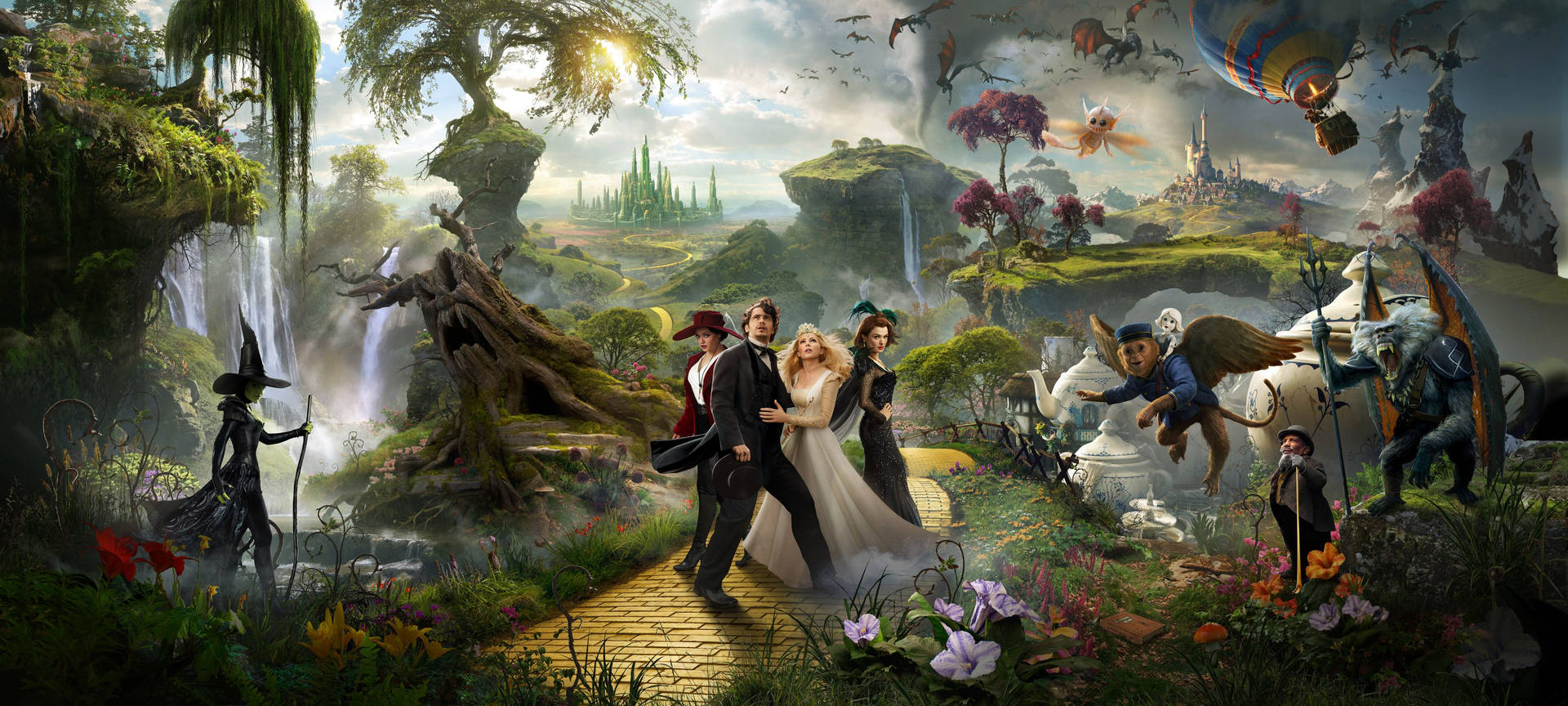 Oz The Great And Powerful Cast Background