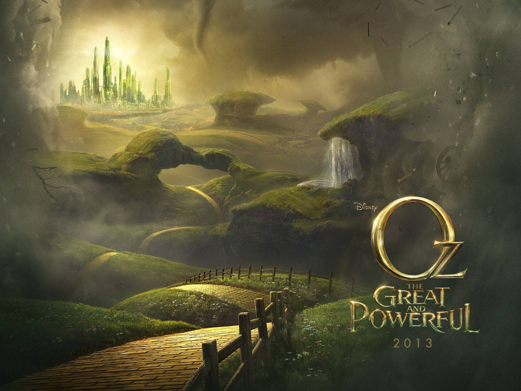 Oz The Great And Powerful Deadly Twister Background