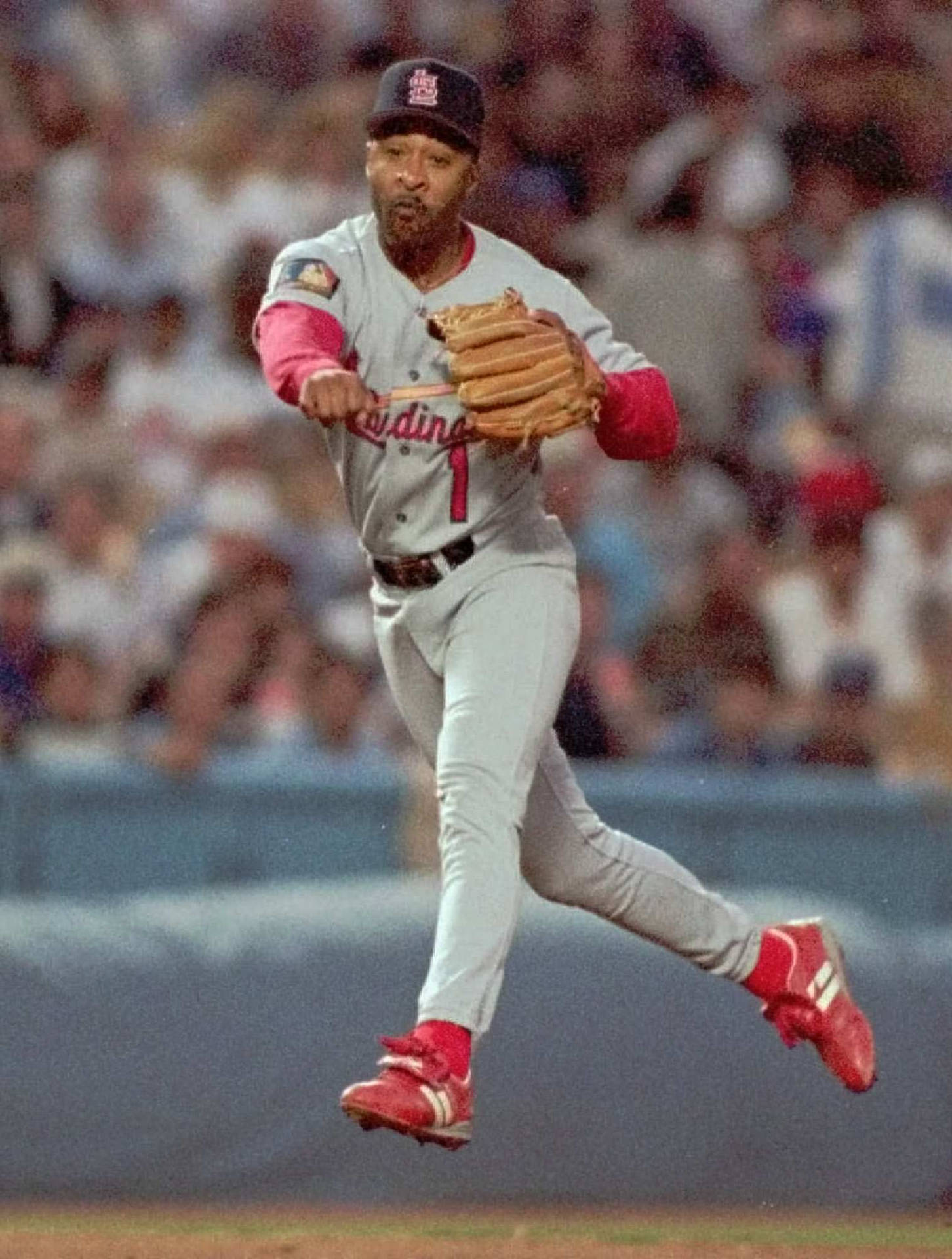 Ozzie Smith Baseball Trick Background