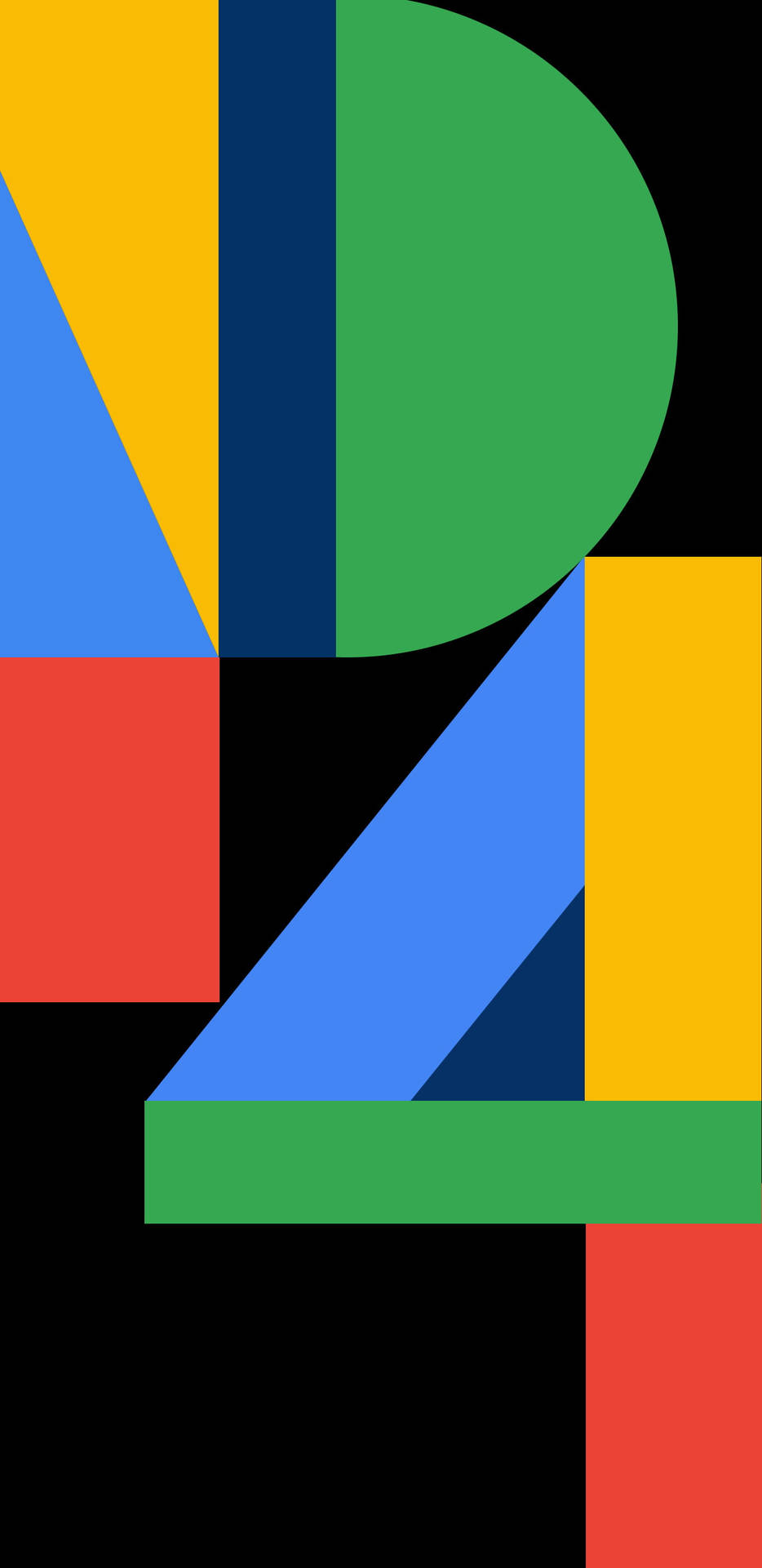 P4 Word Graphic Google Pixel 4 Background