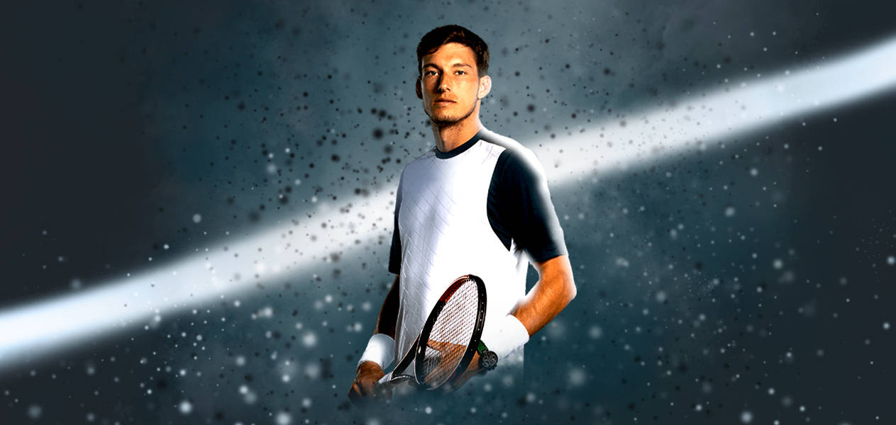 Pablo Carreno Busta Digital Poster Background