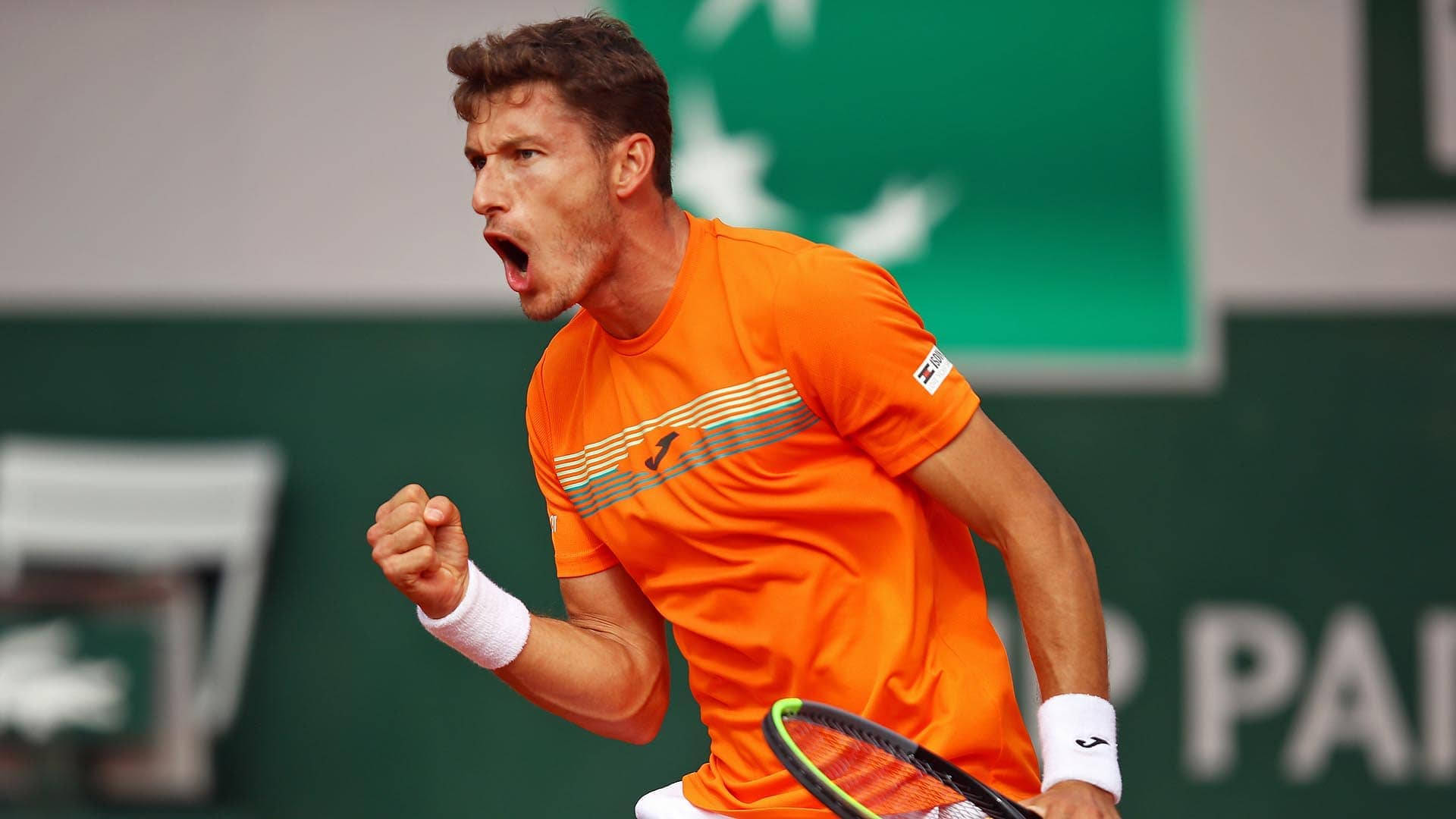 Pablo Carreno Busta Is Shouting