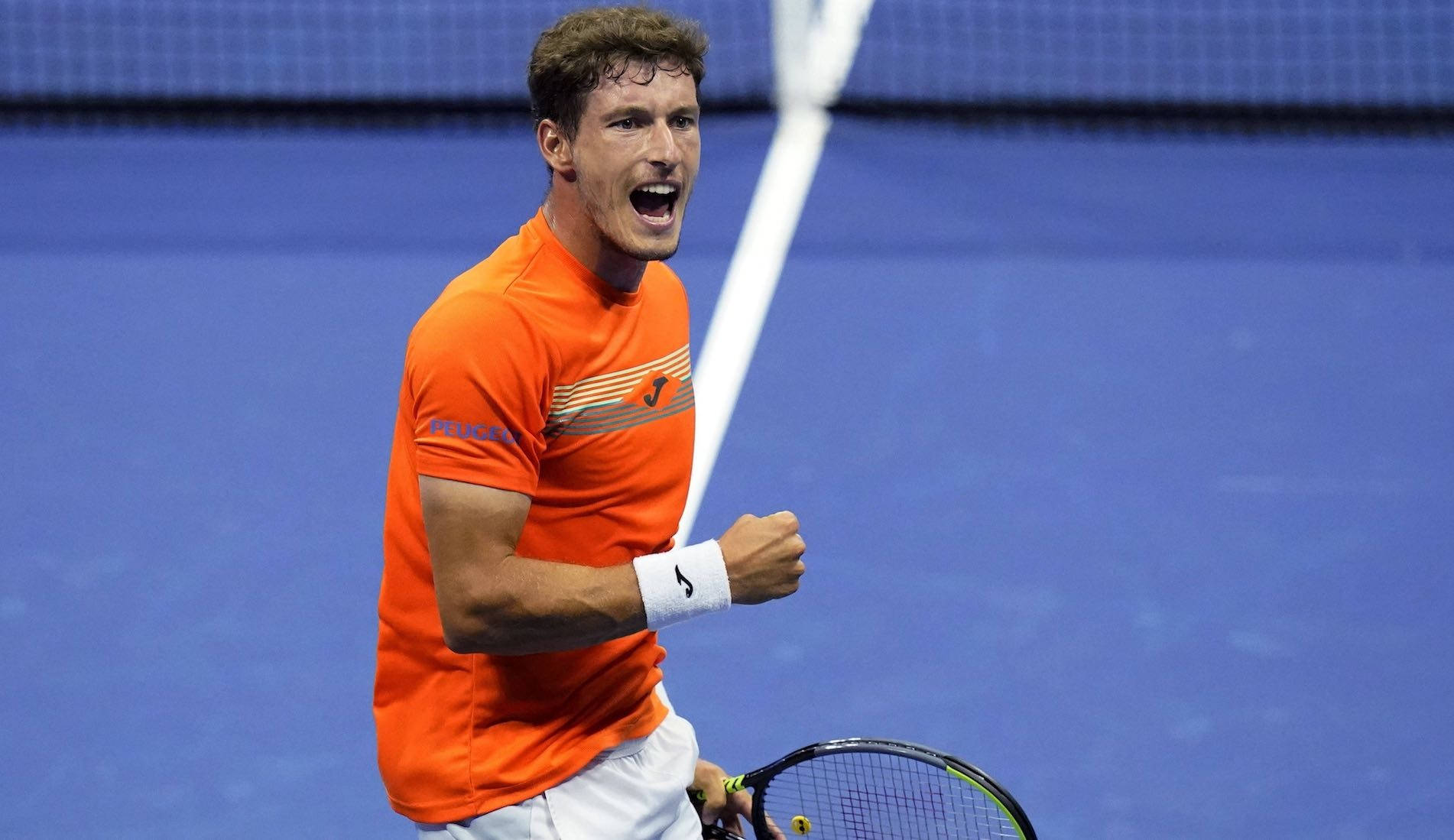 Pablo Carreno Busta Yelling Background