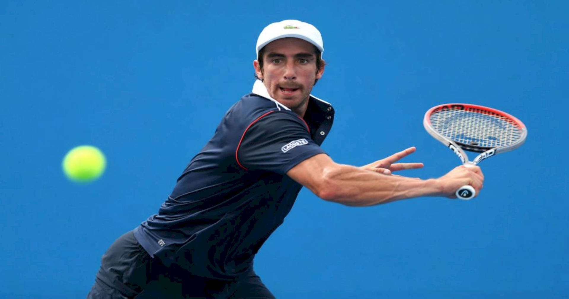 Pablo Cuevas Blue Background