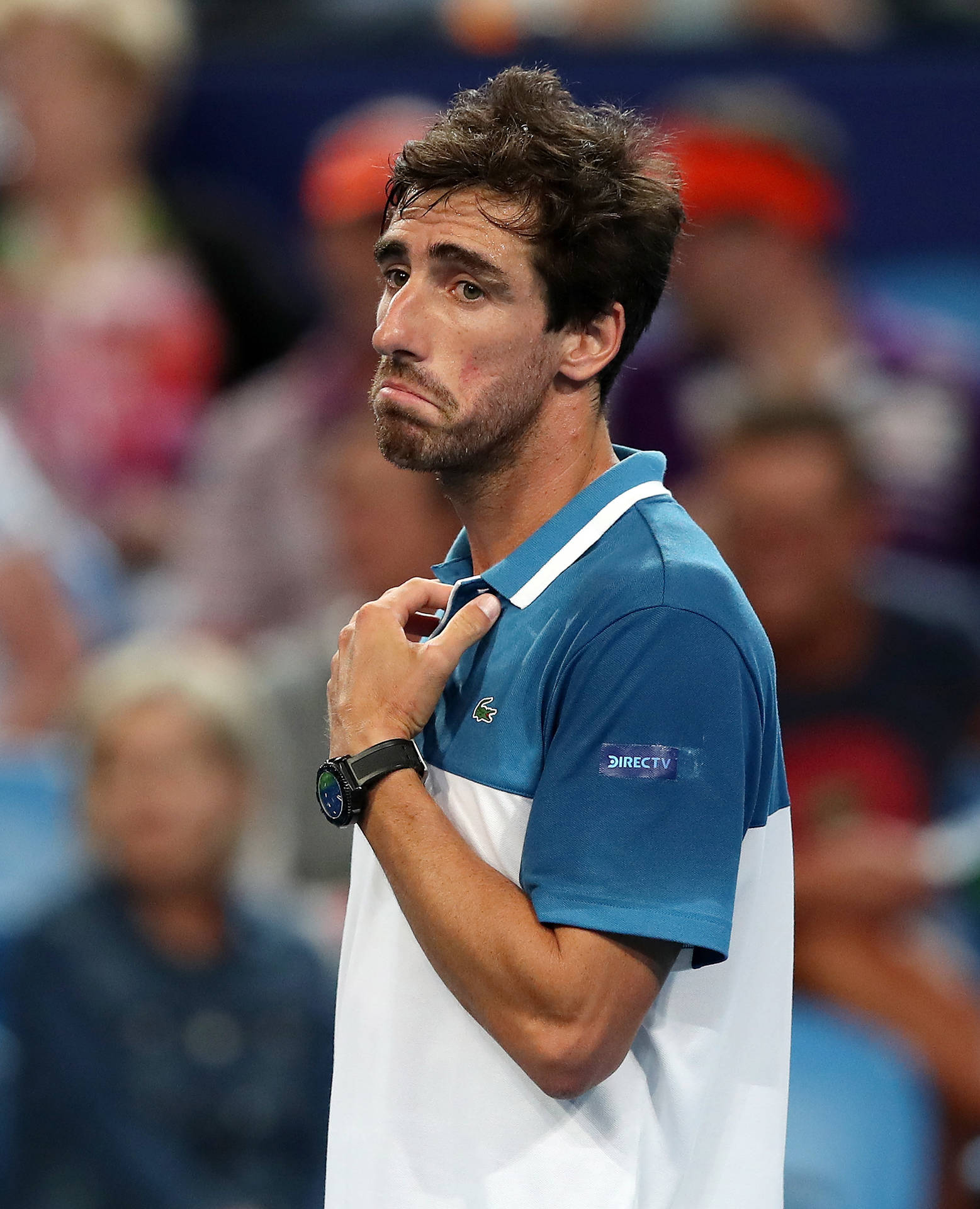 Pablo Cuevas Pouting