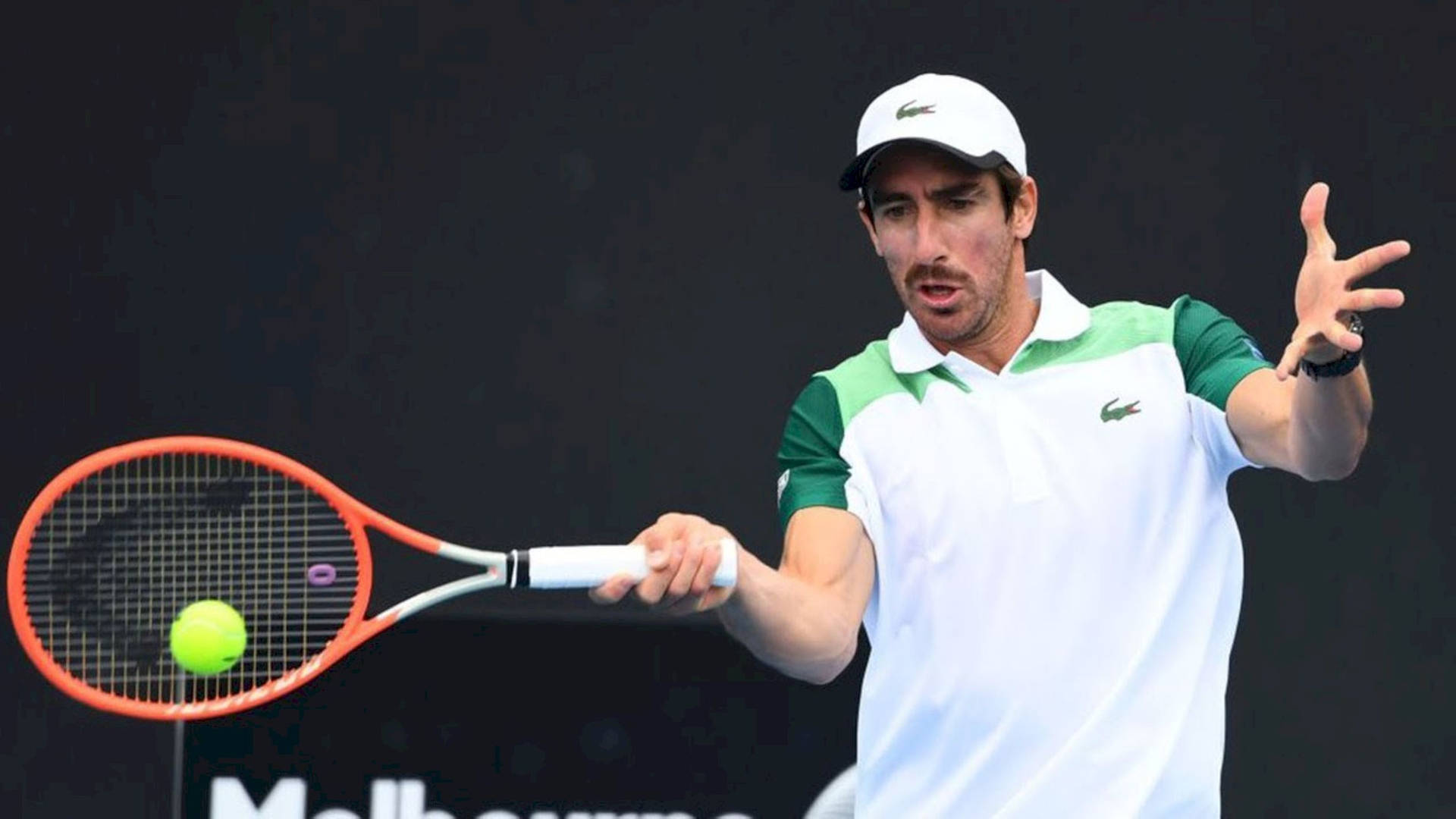 Pablo Cuevas Tennis Receive Background