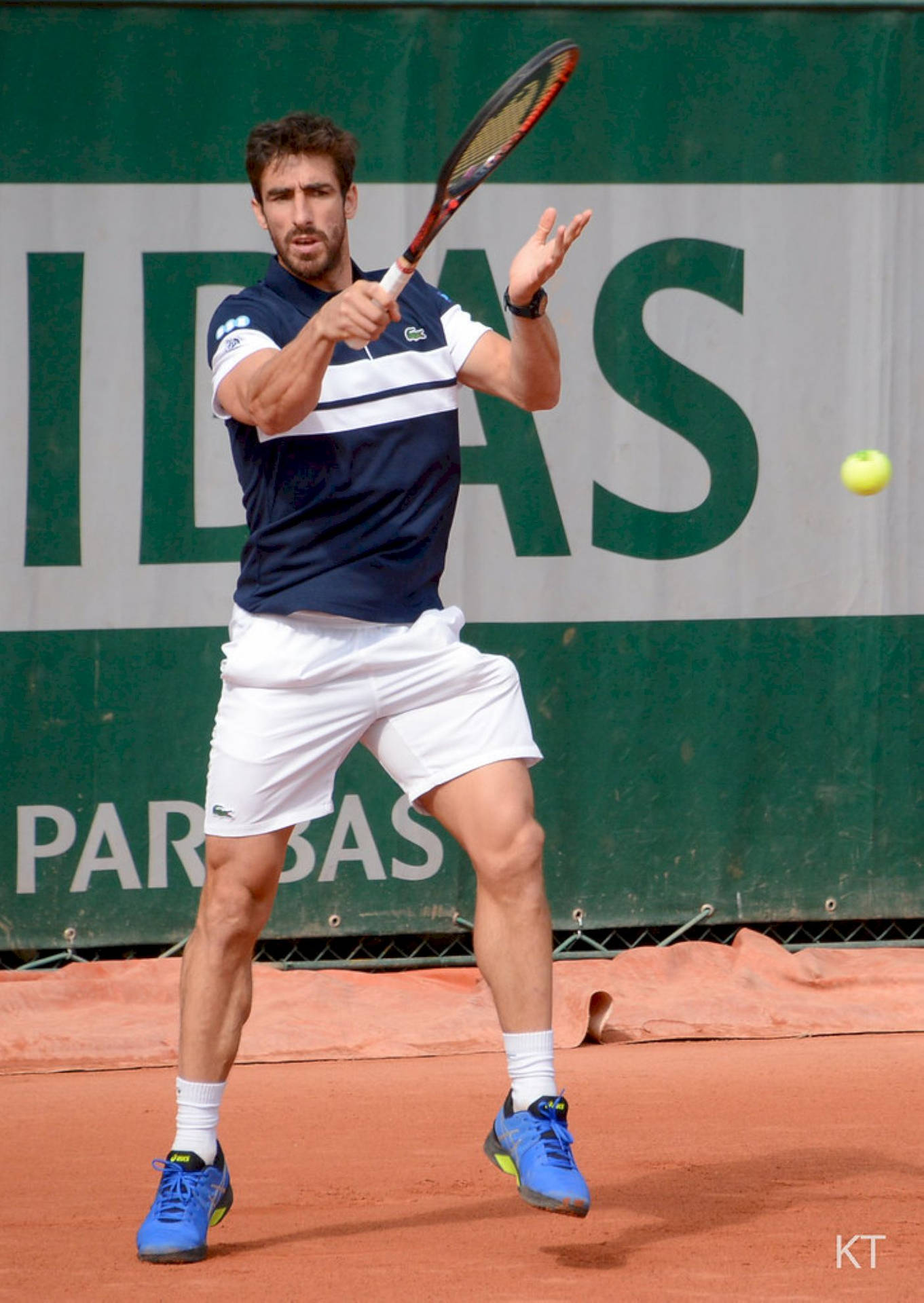 Pablo Cuevas Tennis Serve Background