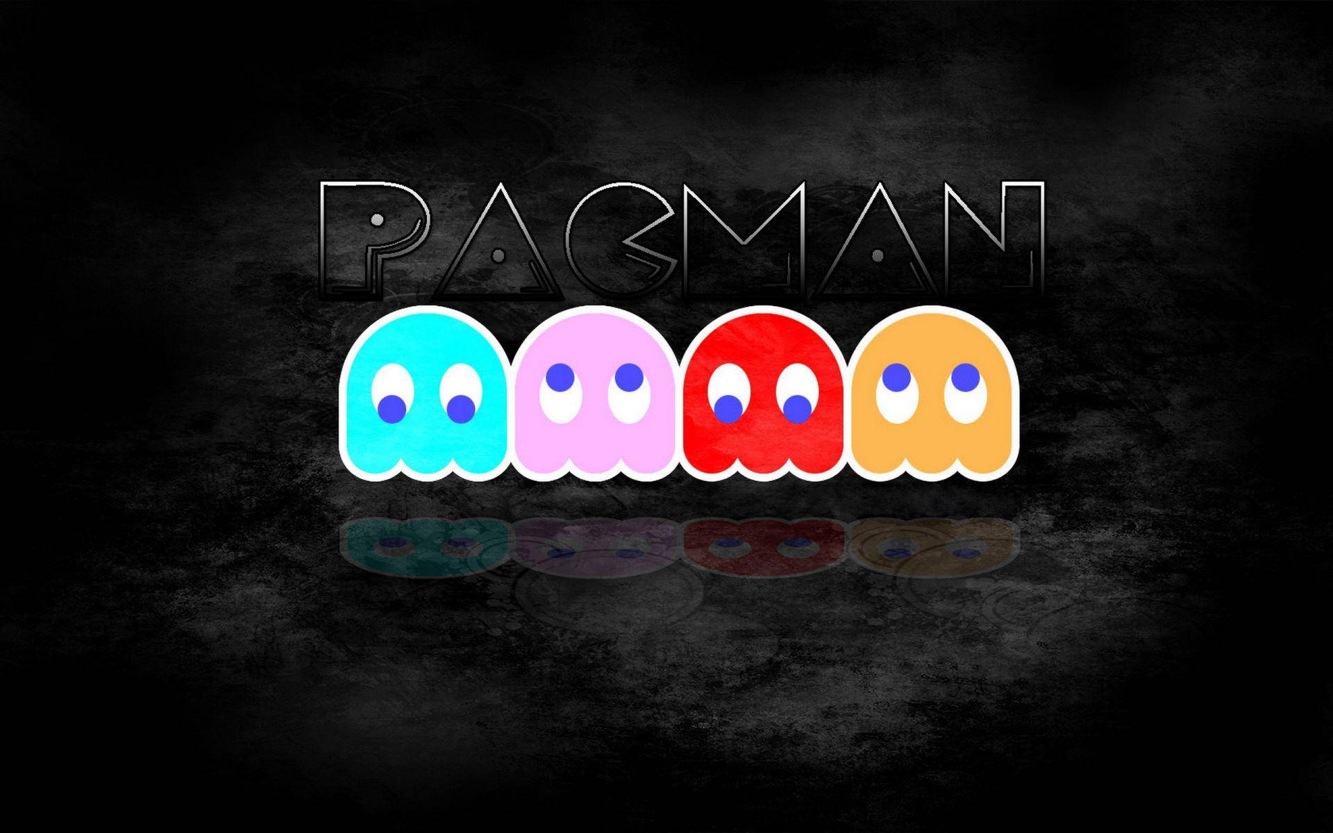 Pac Man Ghosts Characters Background