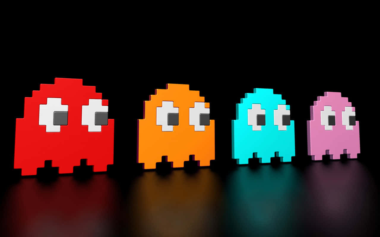 Pac Man Pixel Art Wallpapers