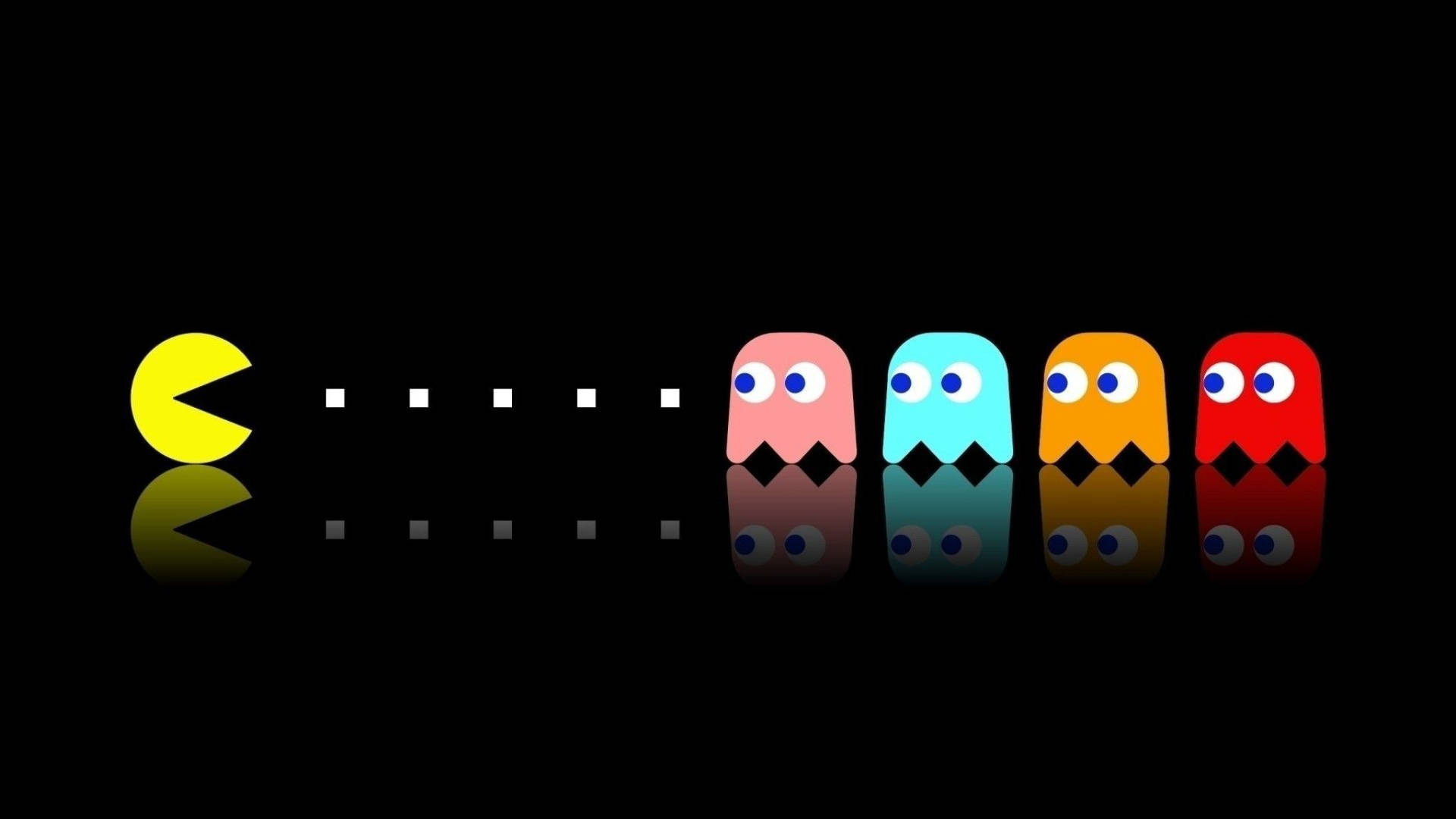 Pac Man Video Game Background