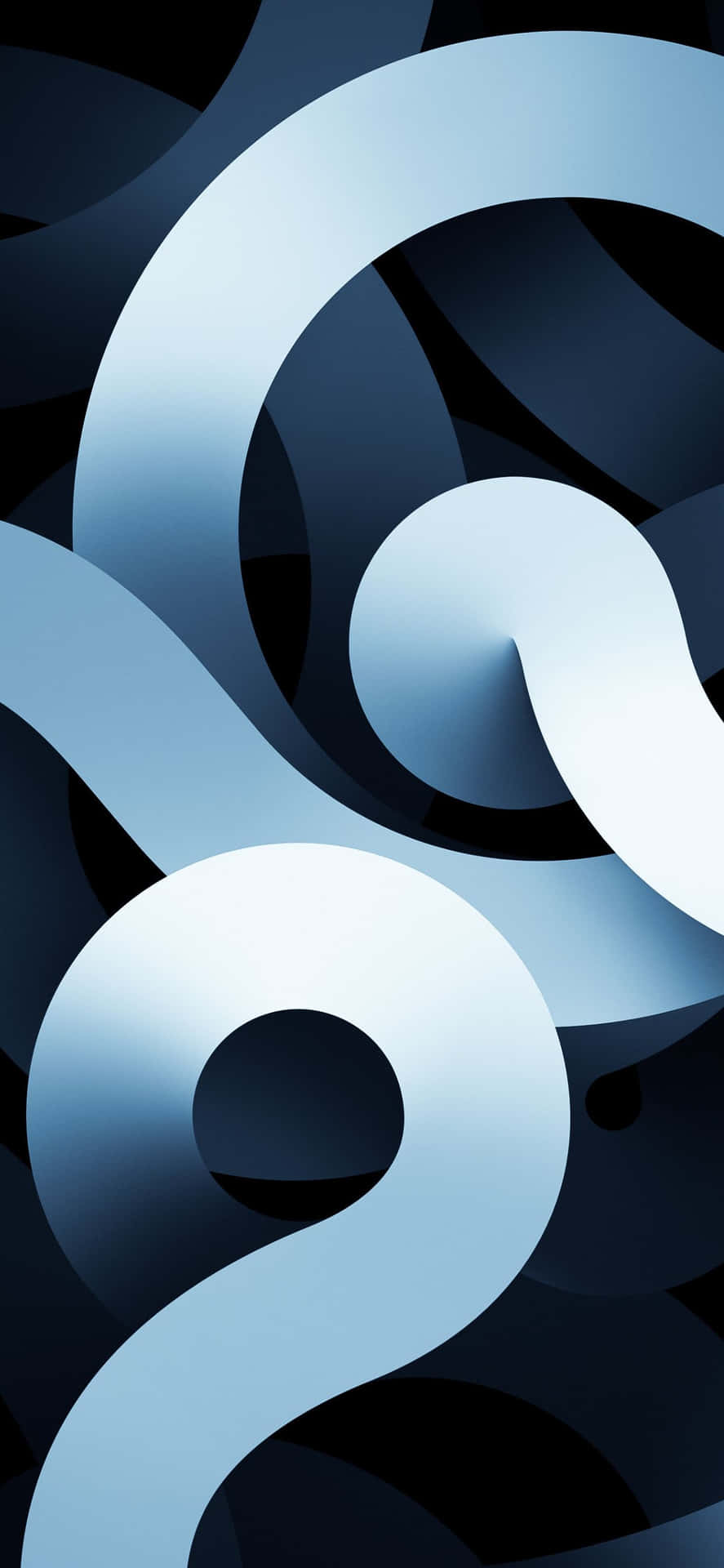 Pacific Blue Abstract Design Background