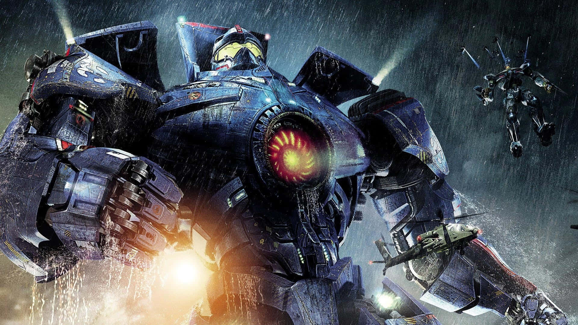 Pacific Rim Gipsy Danger Battle Stance Background