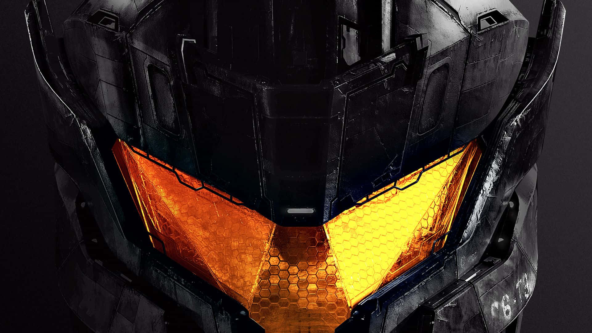 Pacific Rim Jaeger Visor Closeup