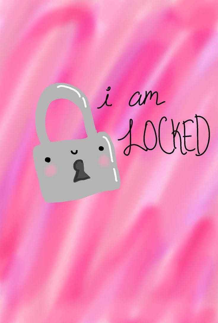 Padlock Cute Iphone Lock Screen Background