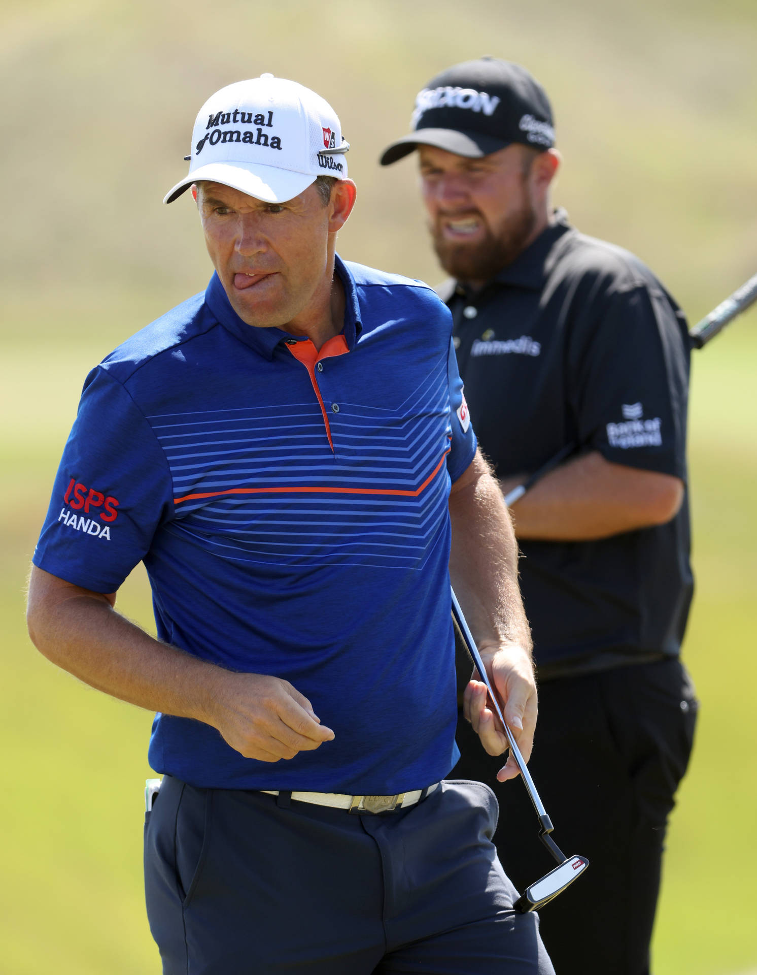 Padraig Harrington Concentrating Background