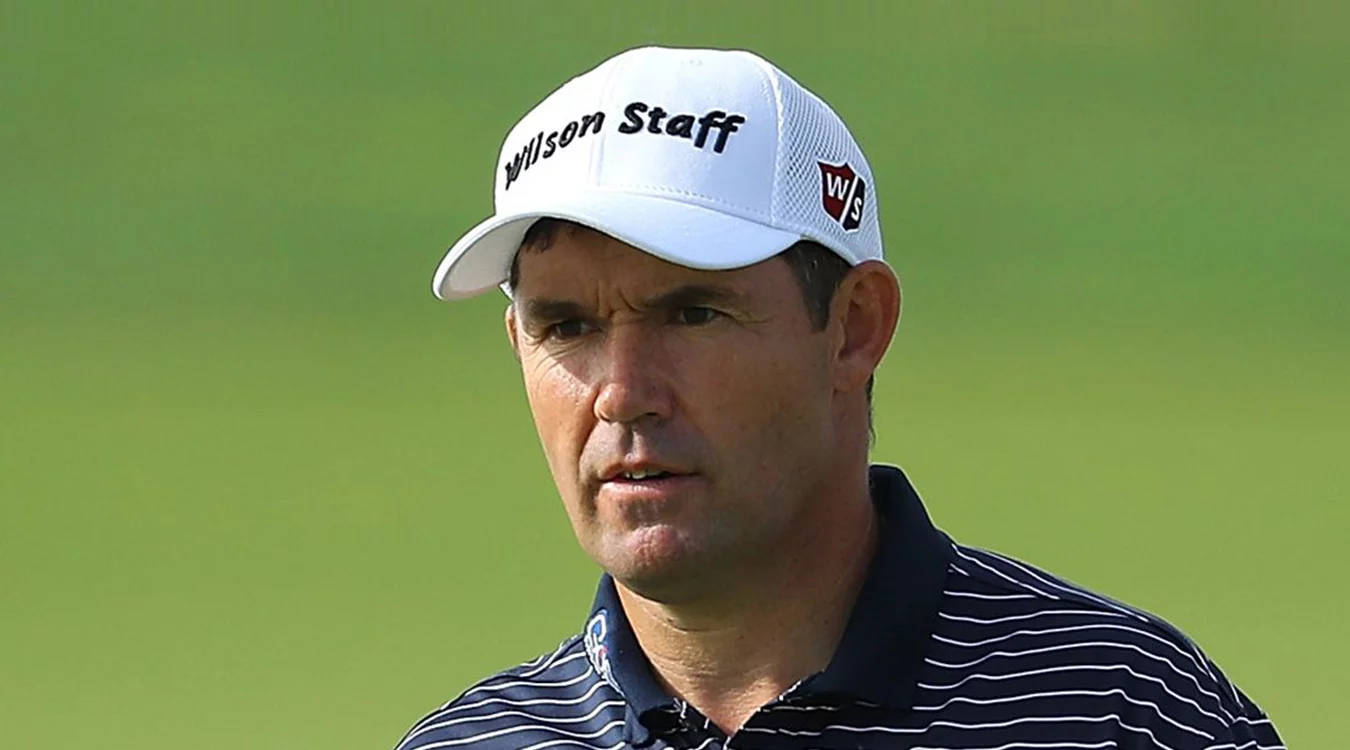 Padraig Harrington Resolute Expression Background