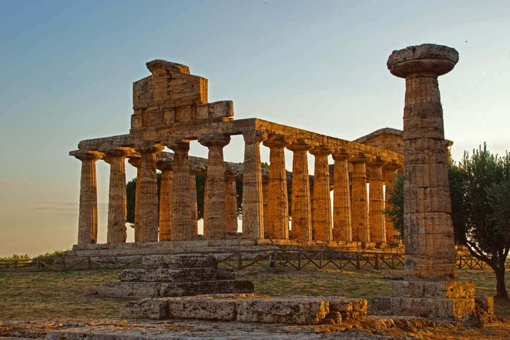 Paestum Golden Hour
