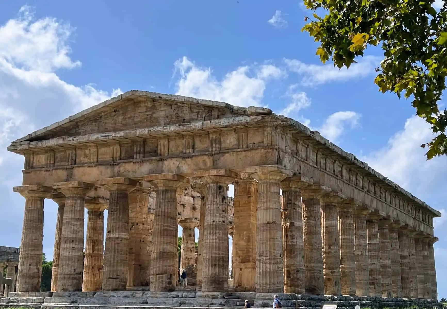 Paestum Surviving Building Background