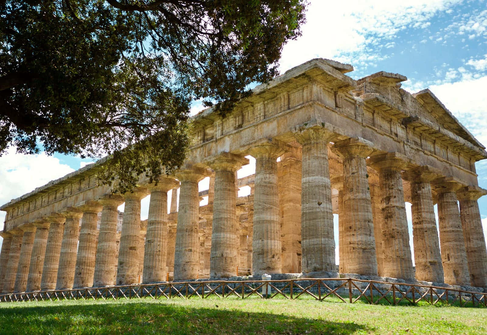 Paestum Under Shade