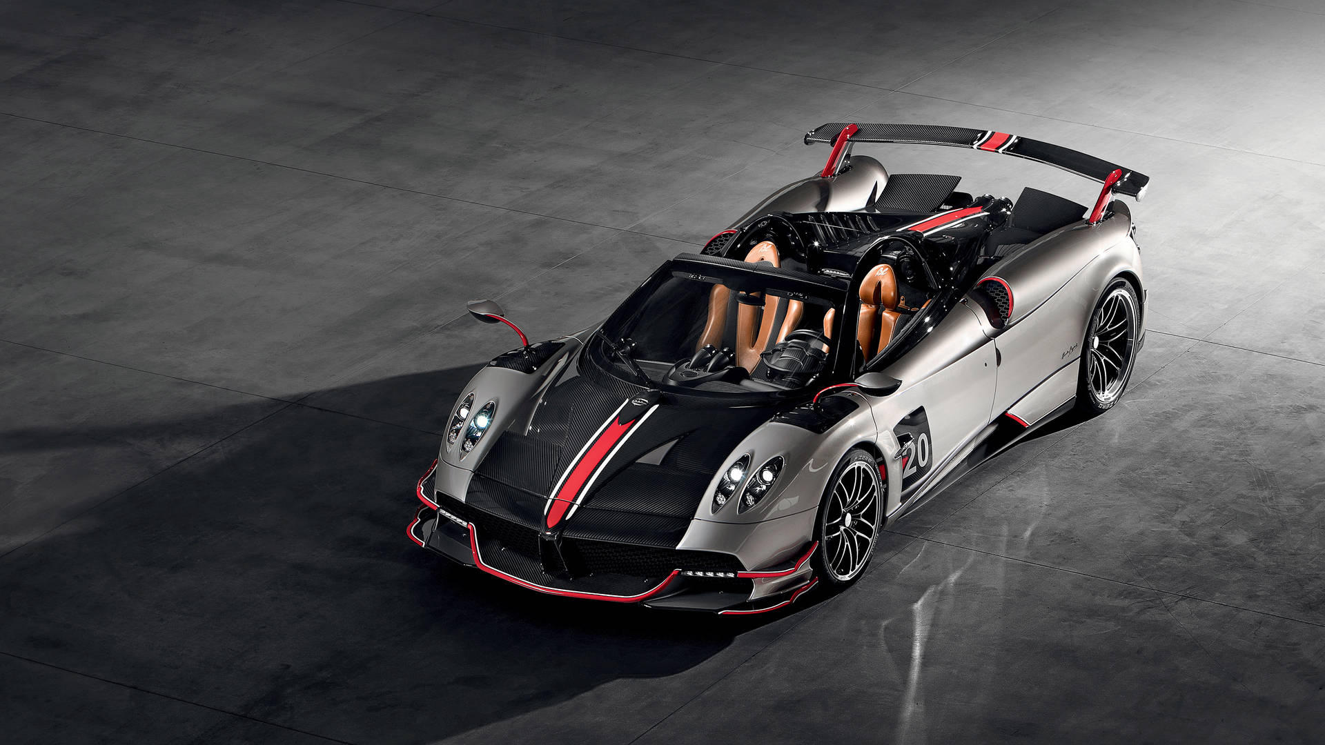 Pagani Aerial View Shot From Iphone Background
