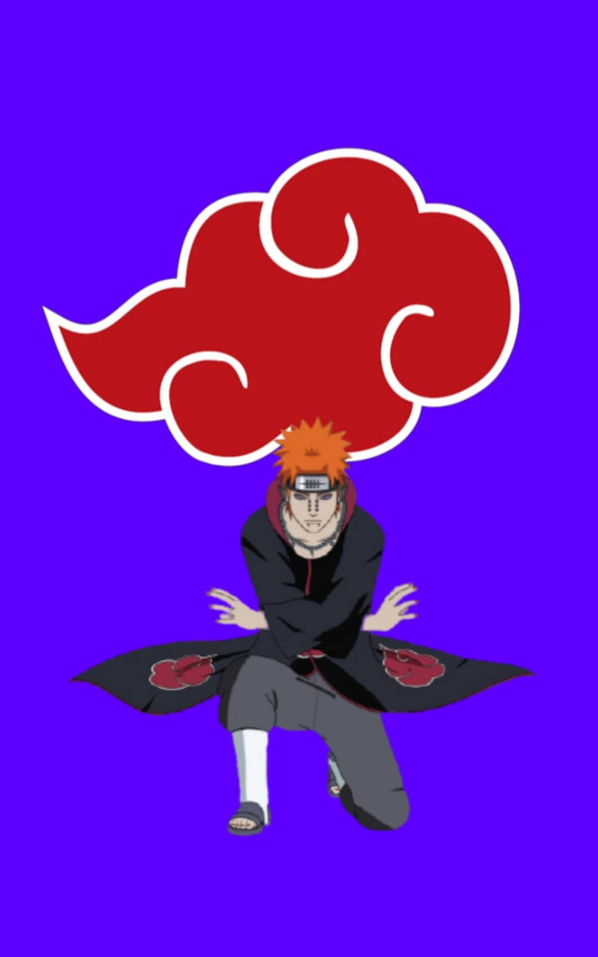 Pain Akatsuki Cloud Iphone Background