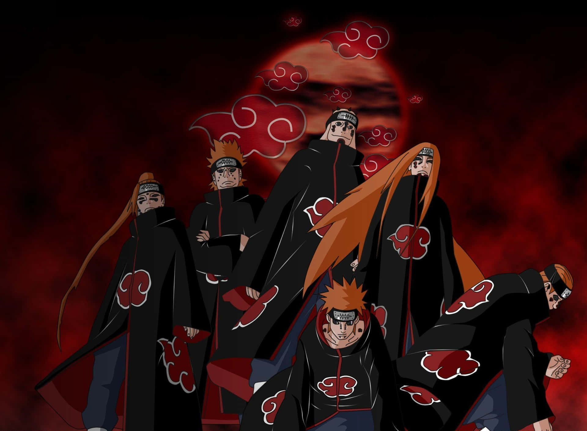 Pain Akatsuki, Leader Of The Akatsuki Organization Background