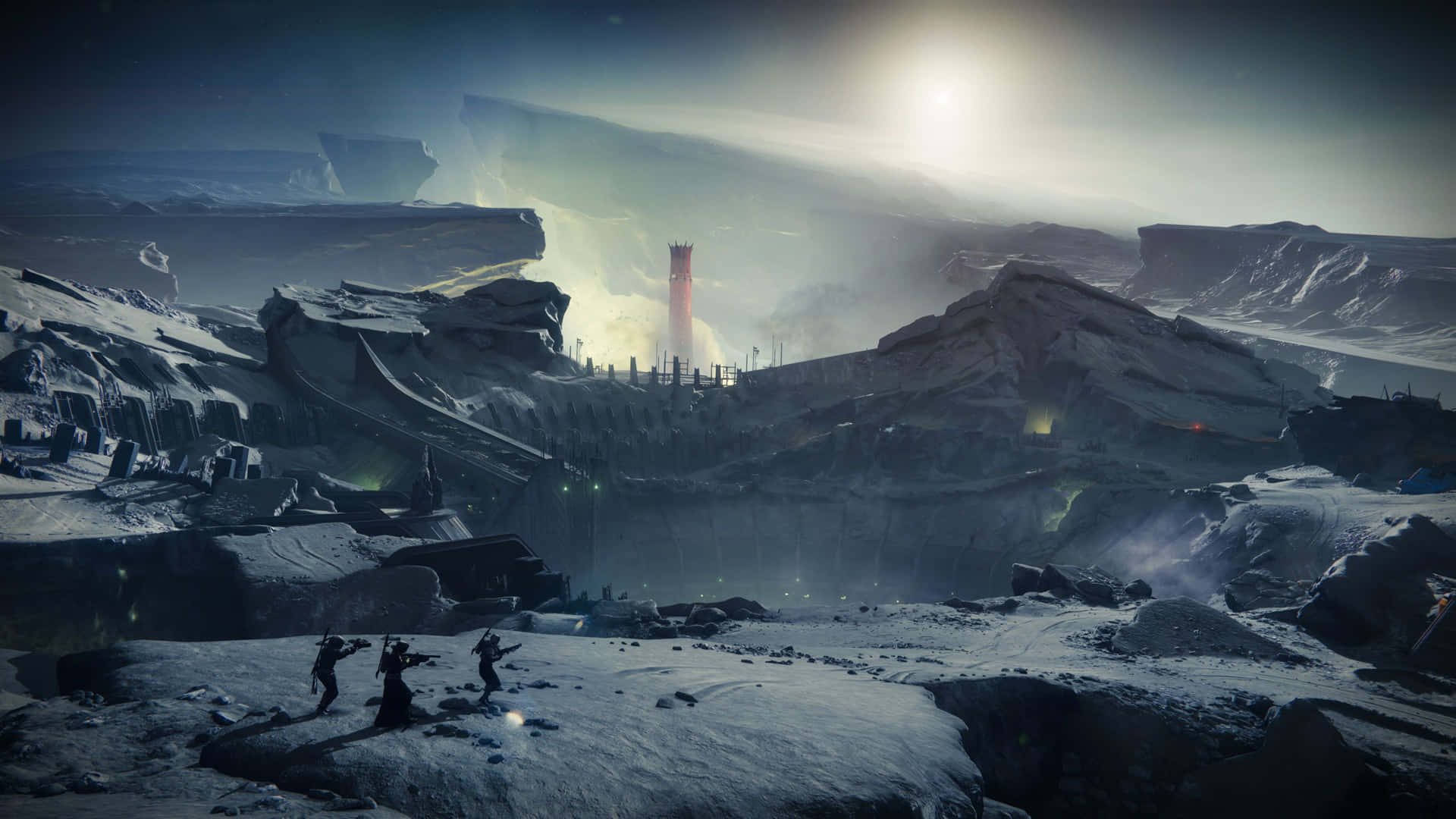Pain And Glory In The Ultimate Sci-fi Shooter Background
