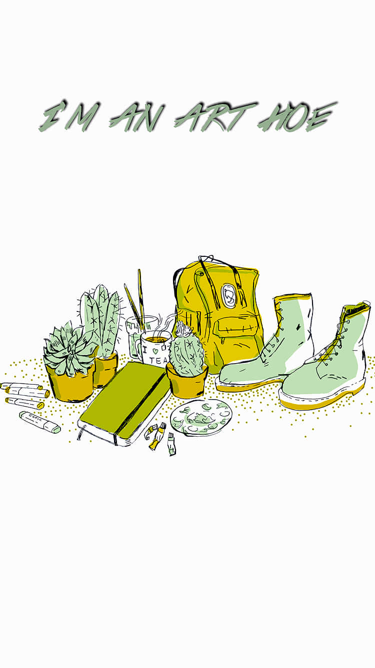 Paint And Create A Unique, Art Hoe Aesthetic! Background