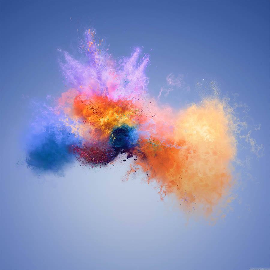 Paint Powder Explosion Samsung Background