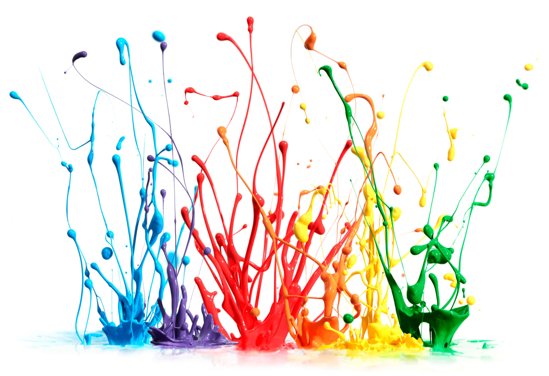 Paint Splash Water Art Background