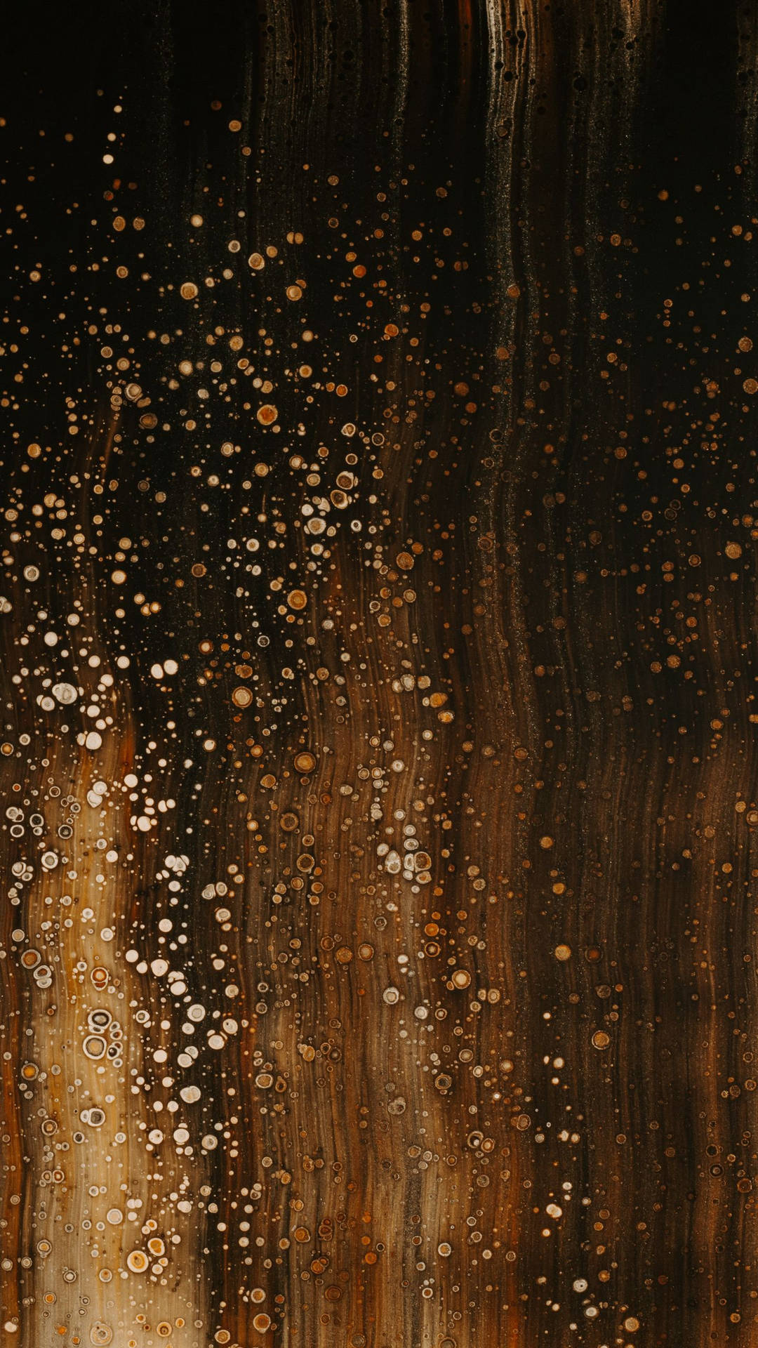 Paint Stain Art Brown Iphone Background