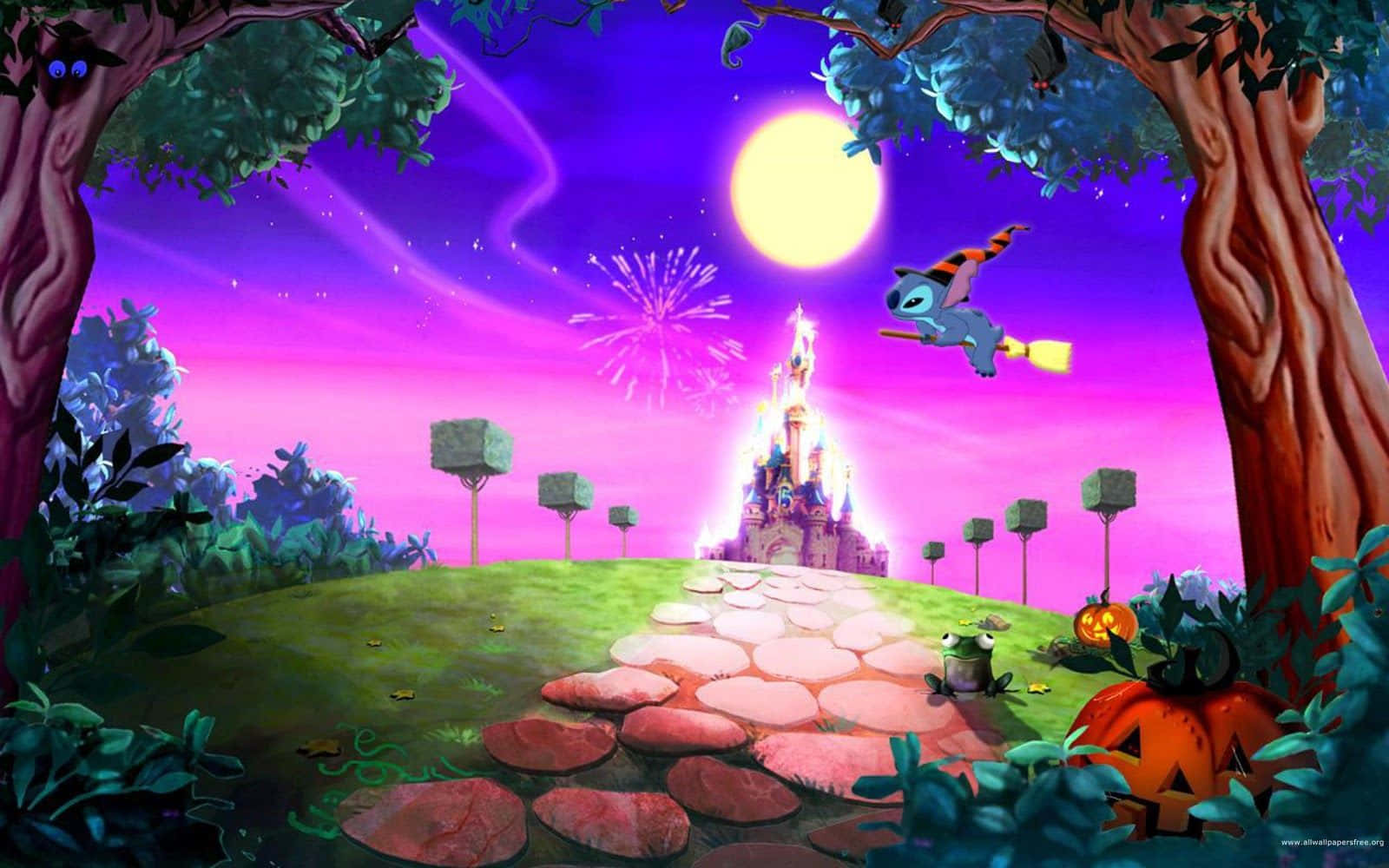 Paint The World Pink This Halloween! Background