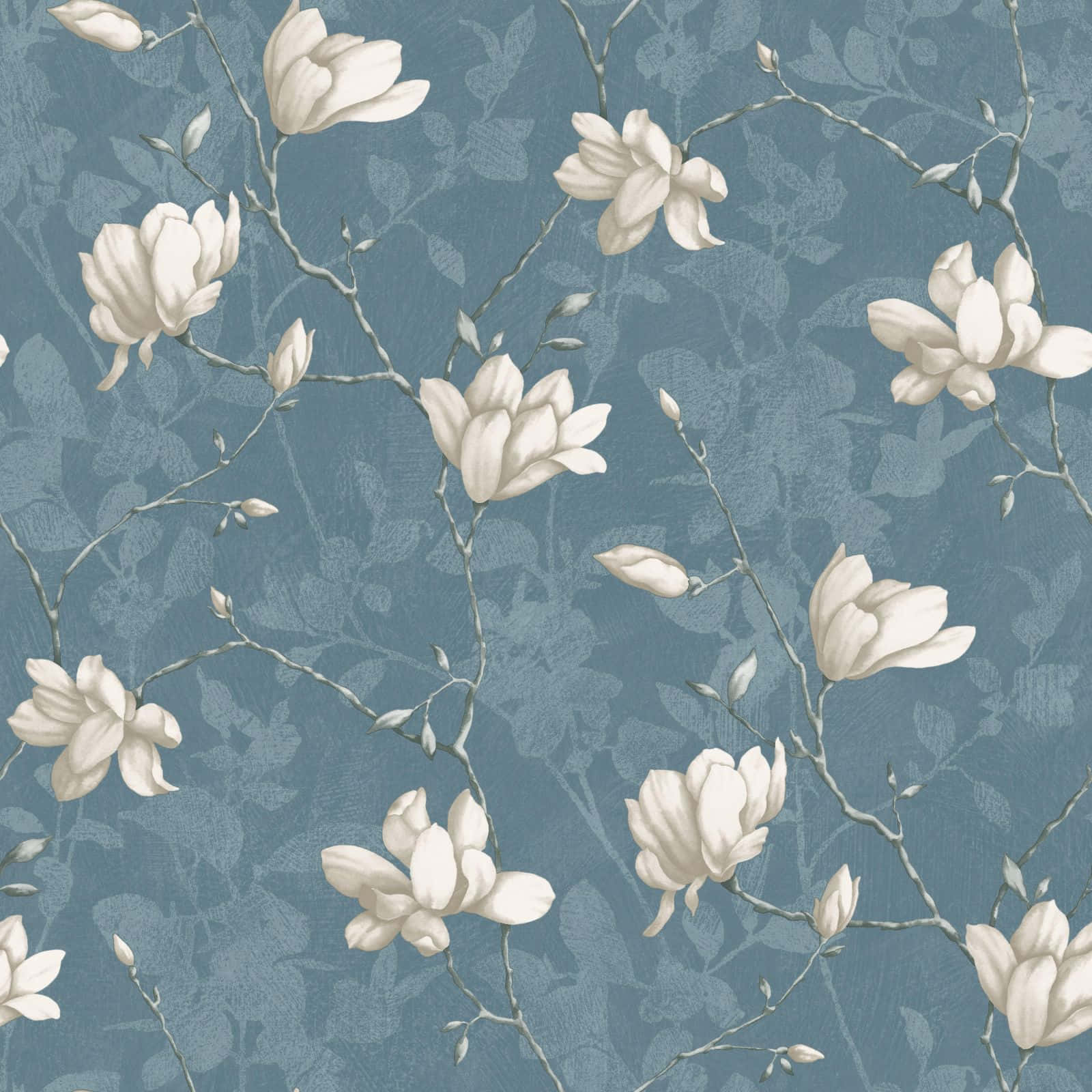 Painted Lily Flowers Background