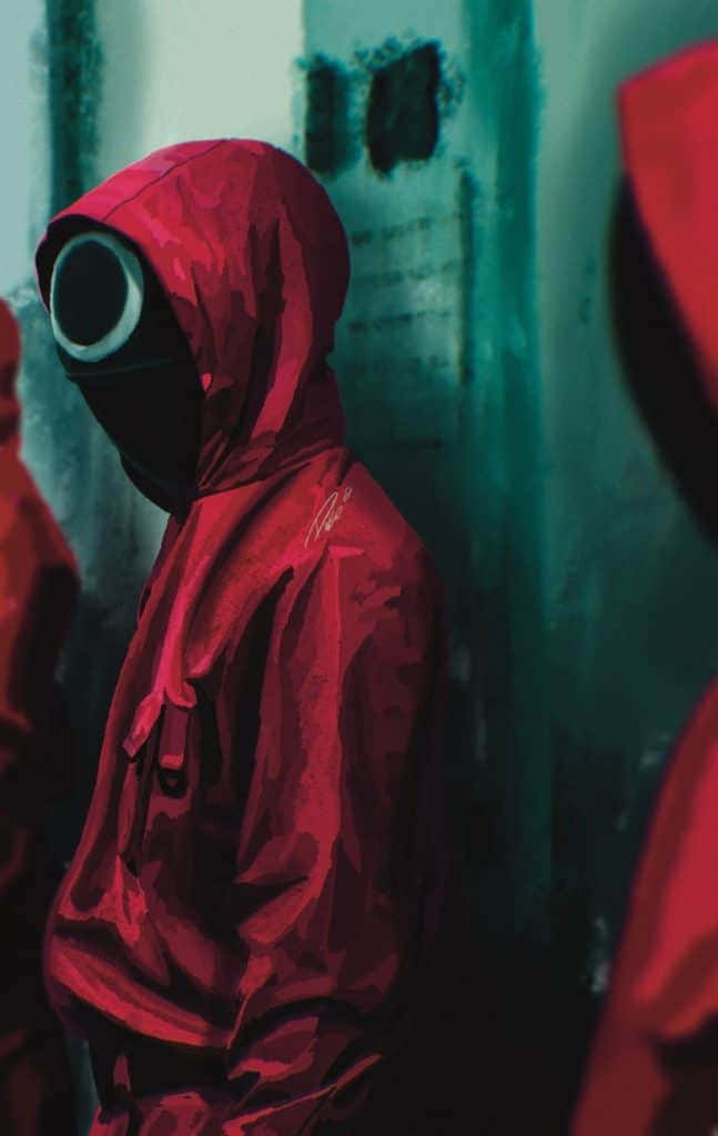 Painted Squid Game Pfp